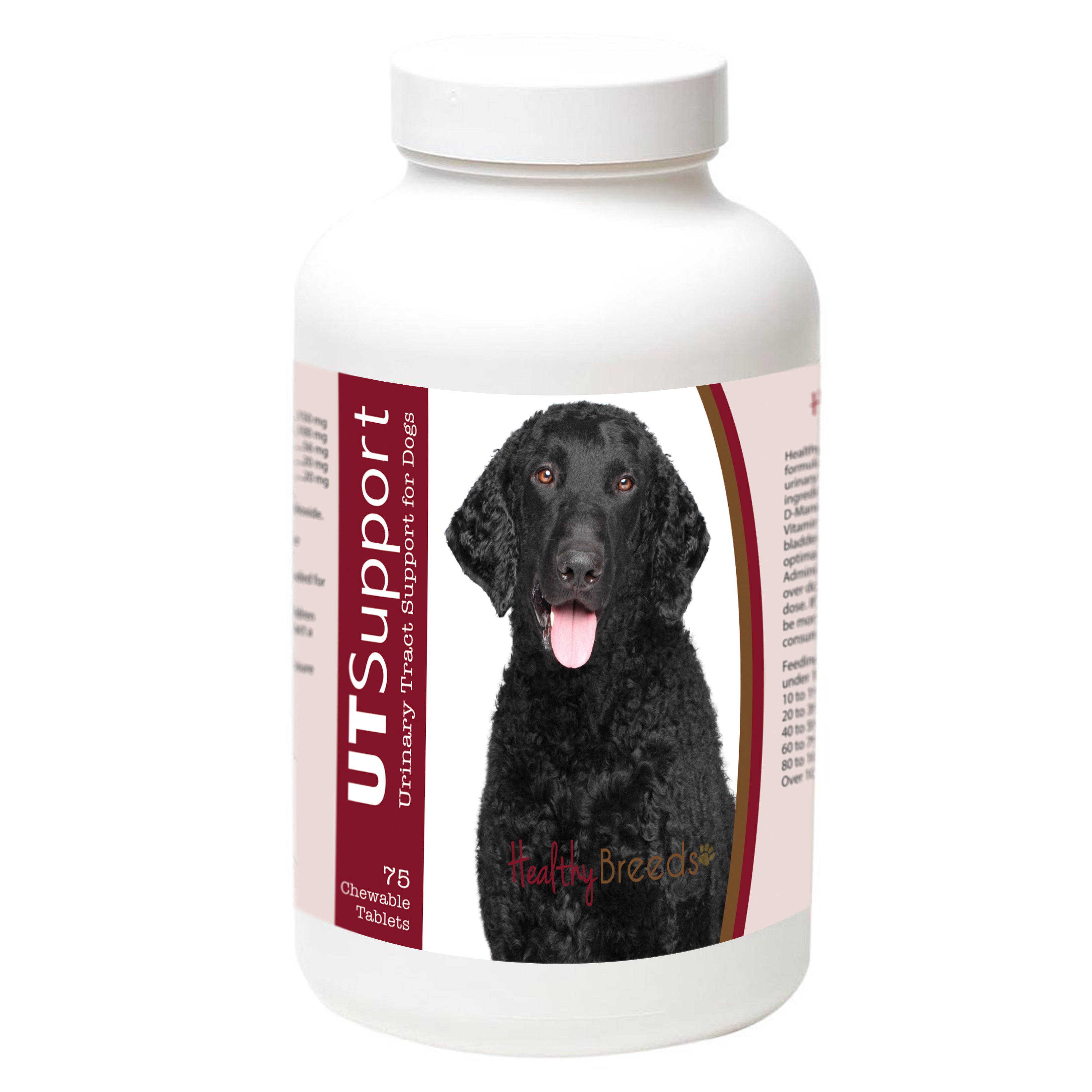 Curly-Coated Retriever Cranberry Chewables 75 Count