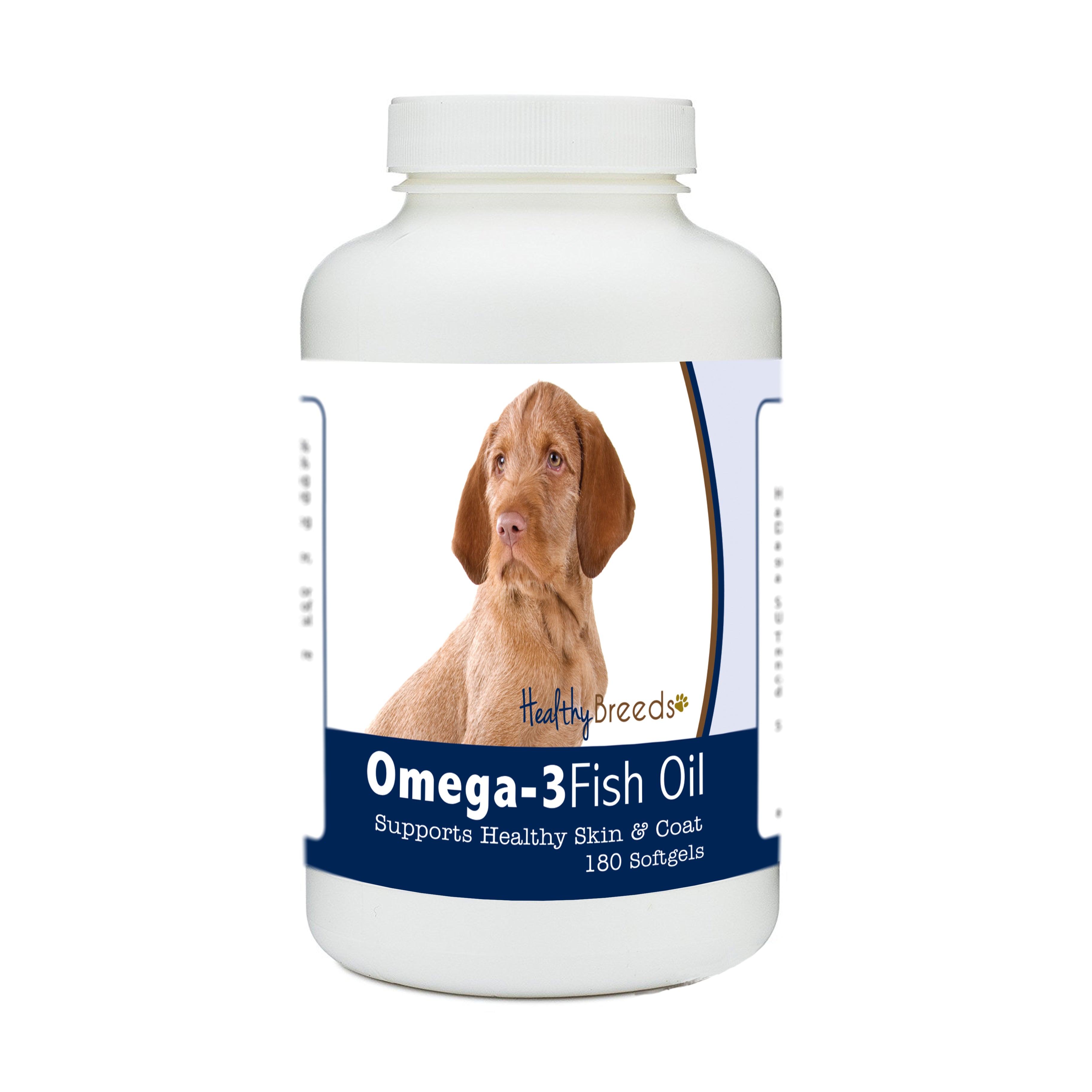 Wirehaired Vizsla Omega-3 Fish Oil Softgels 180 Count
