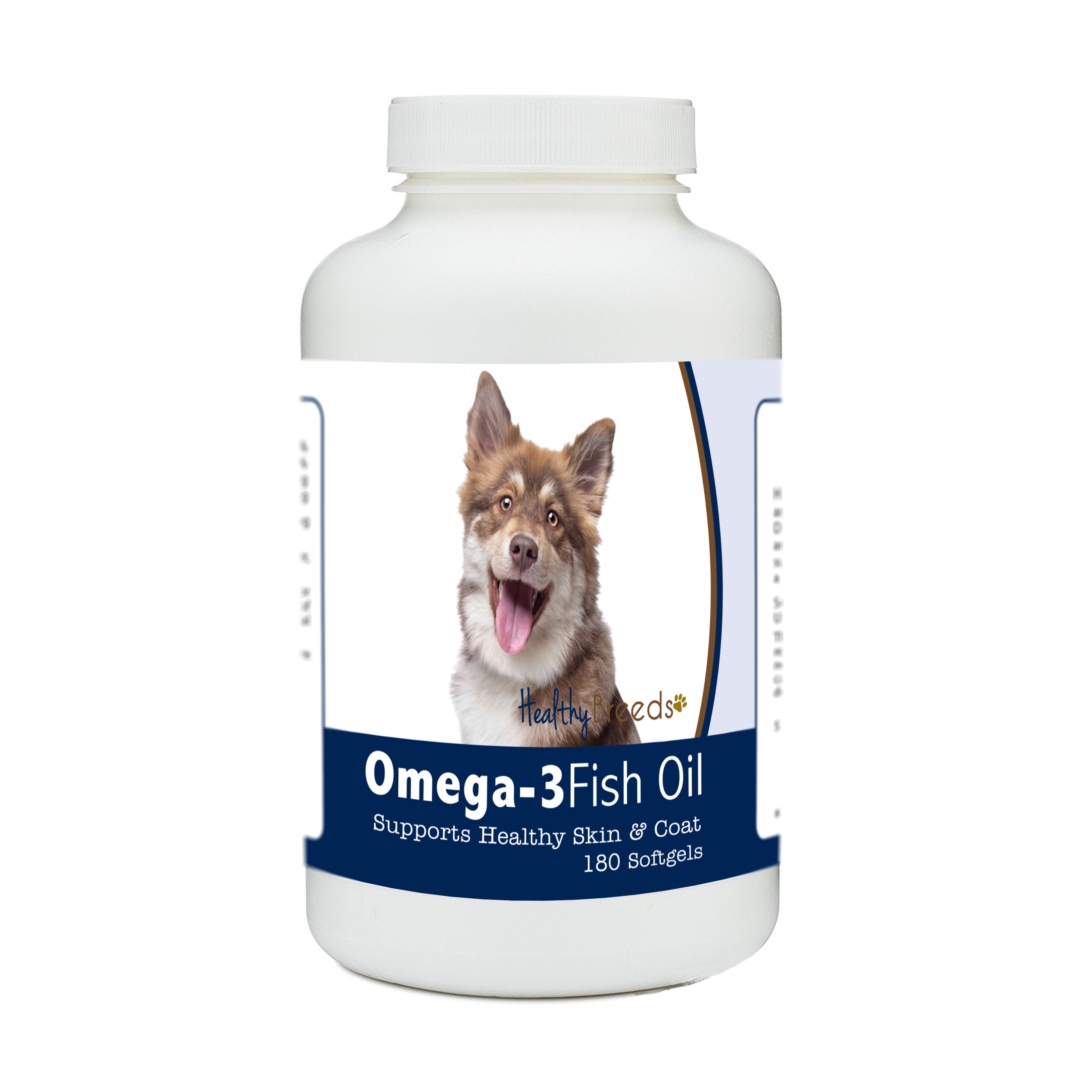 Finnish Lapphund Omega-3 Fish Oil Softgels 180 Count