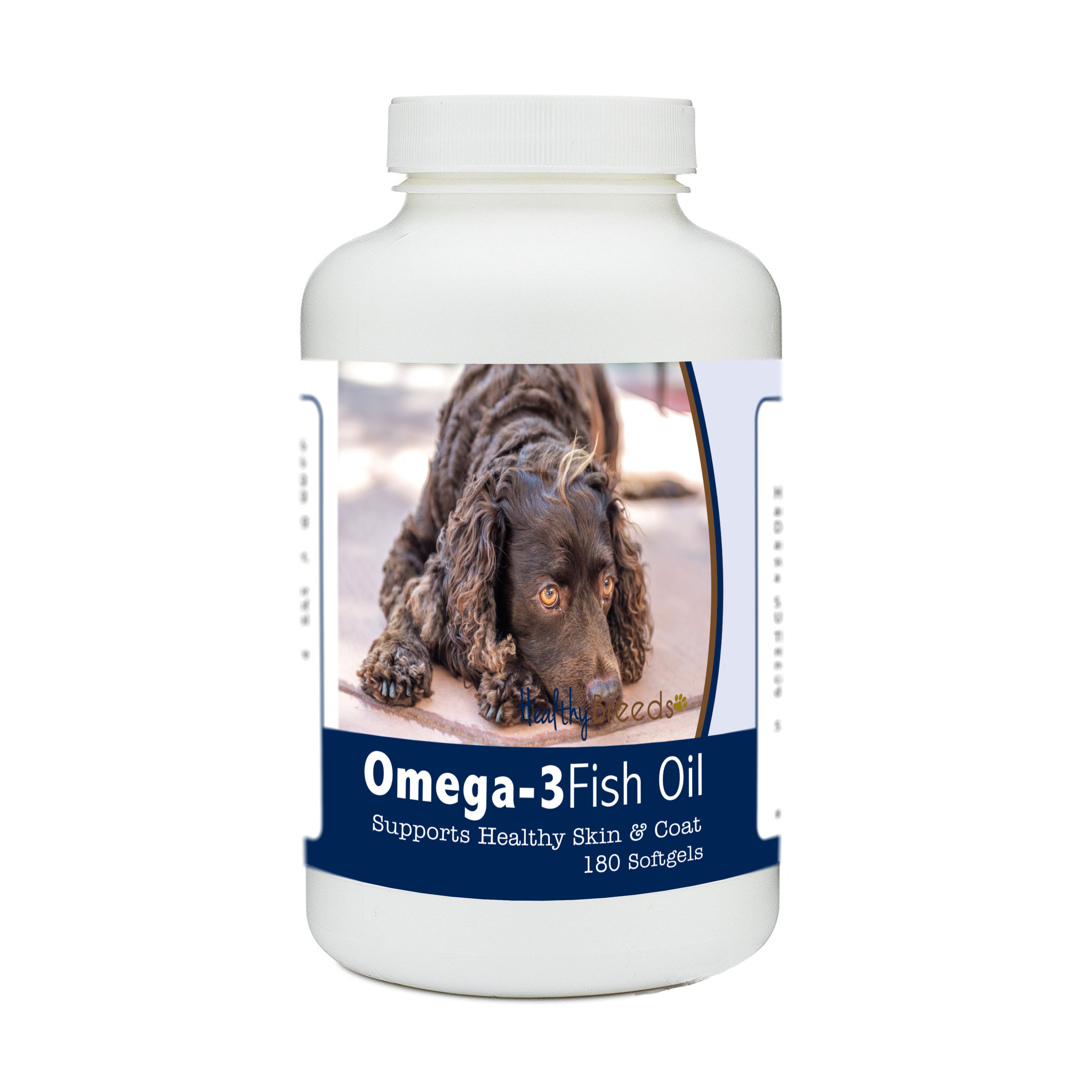 American Water Spaniel Omega-3 Fish Oil Softgels 180 Count