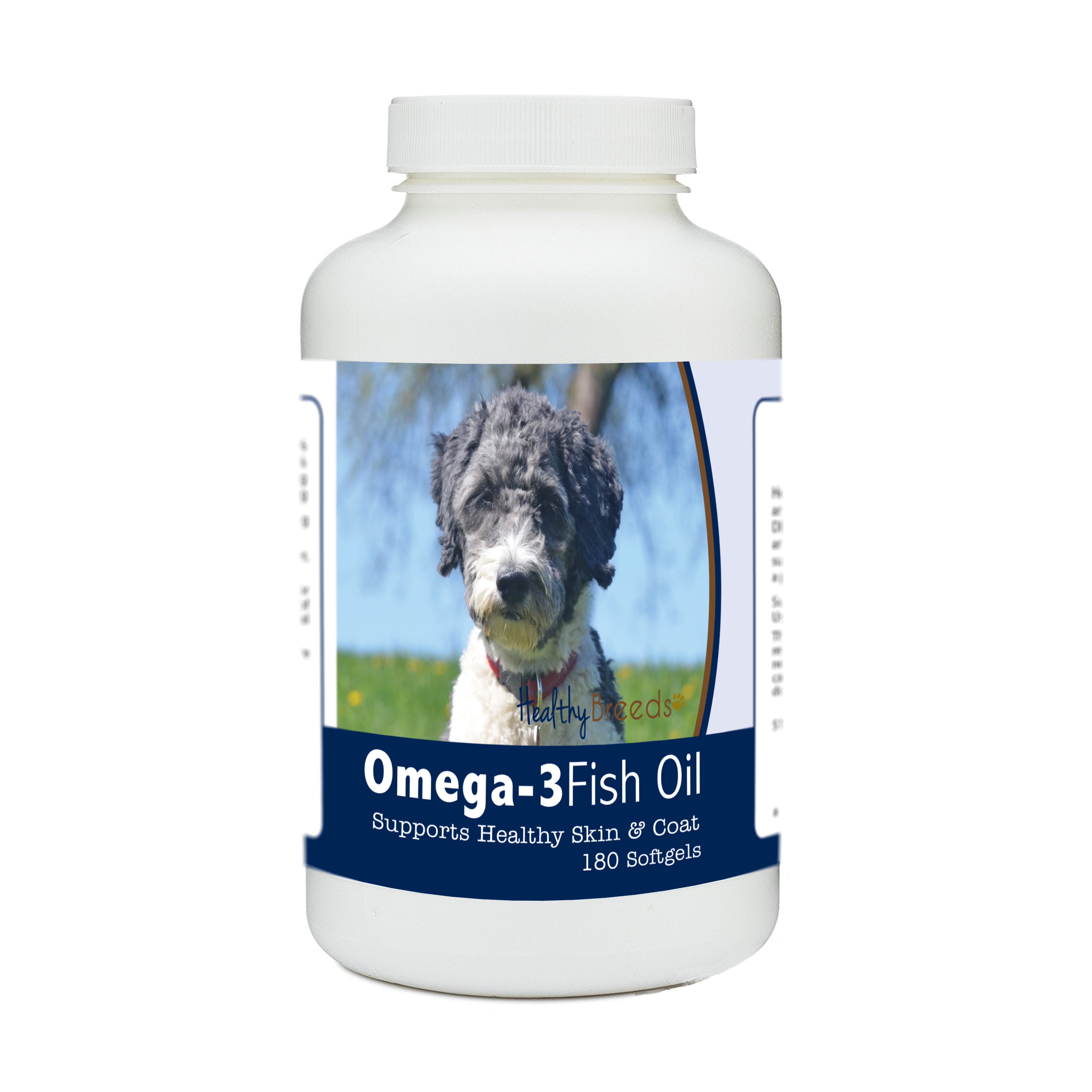 Aussiedoodle Omega-3 Fish Oil Softgels 180 Count