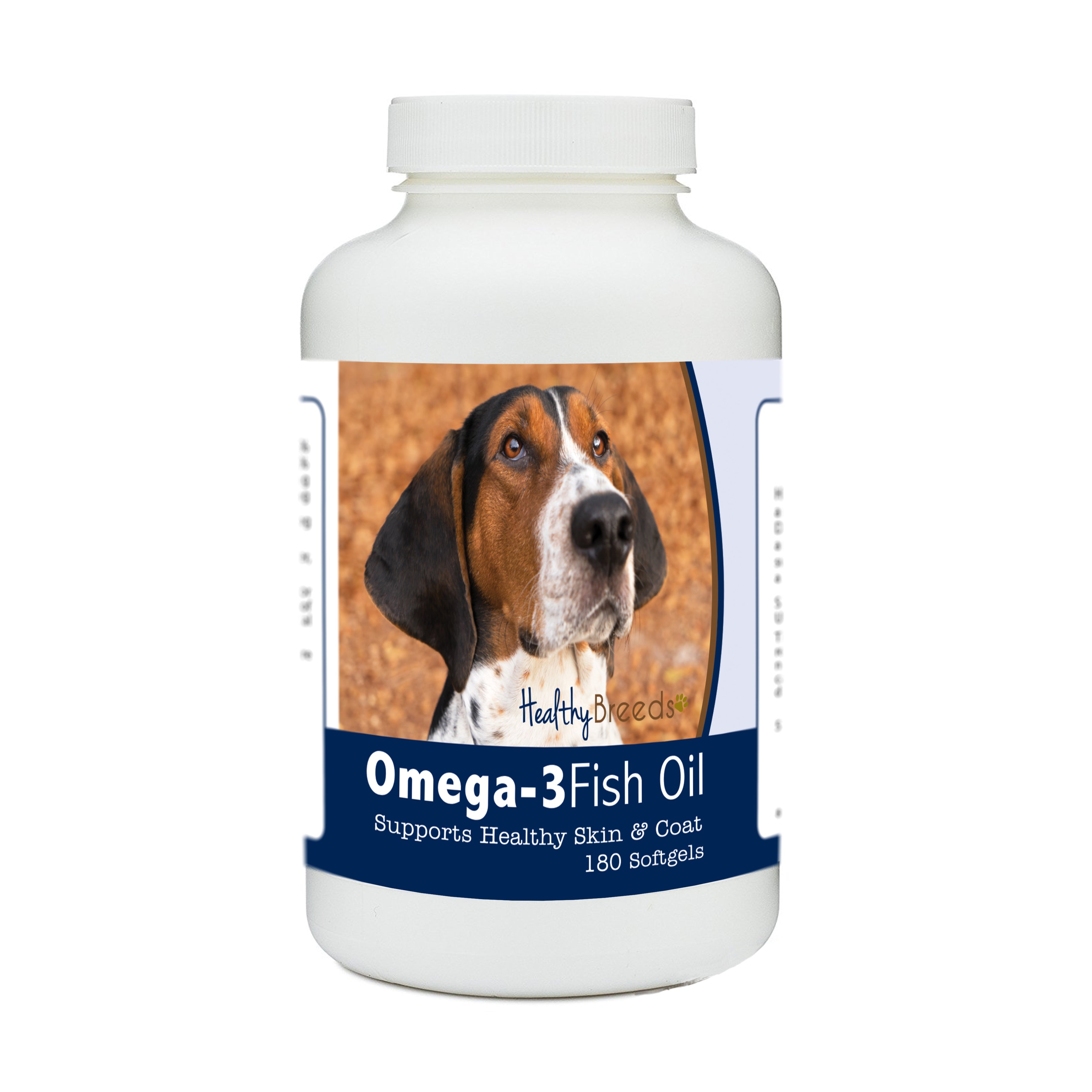 Treeing Walker Coonhound Omega-3 Fish Oil Softgels 180 Count