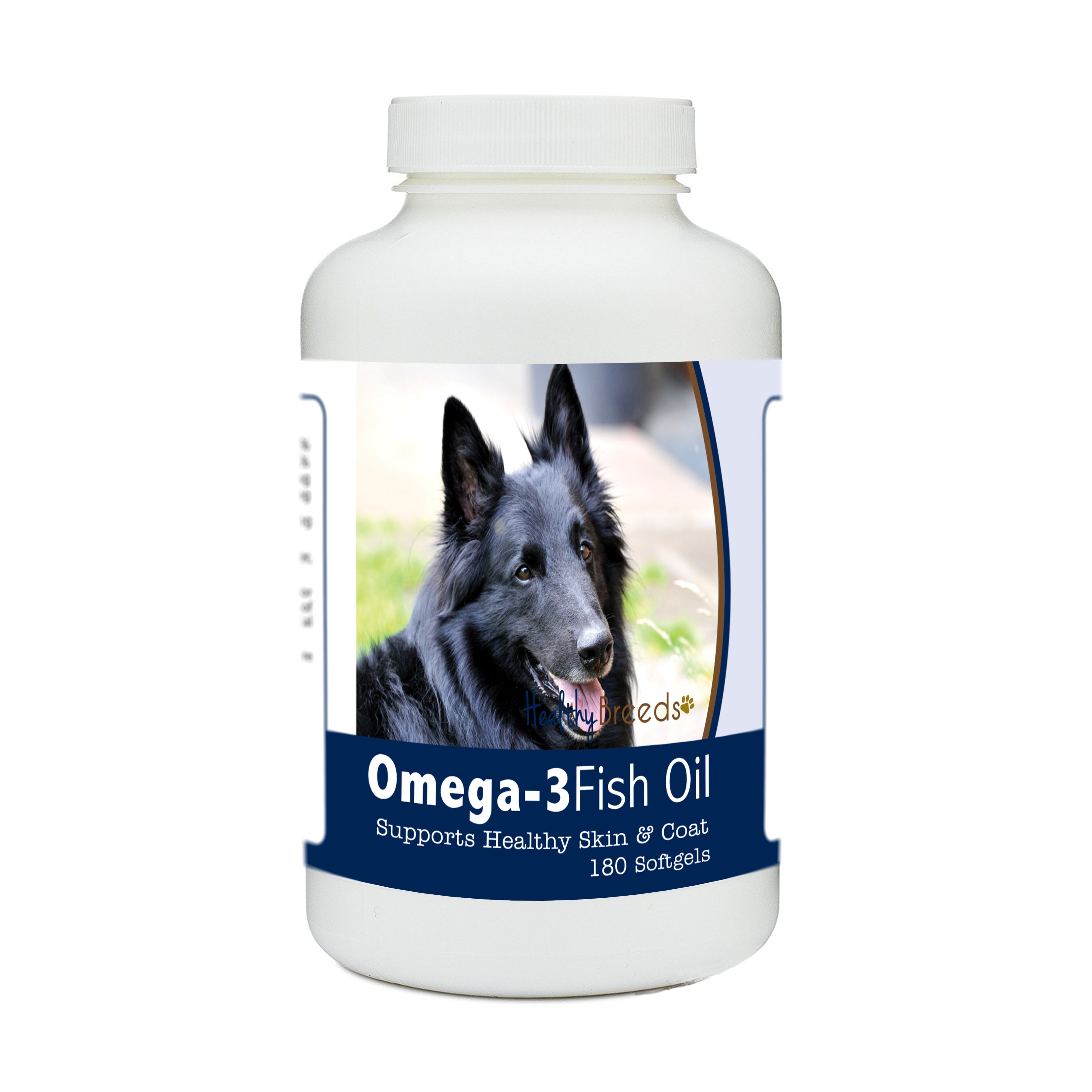Belgian Sheepdog Omega-3 Fish Oil Softgels 180 Count