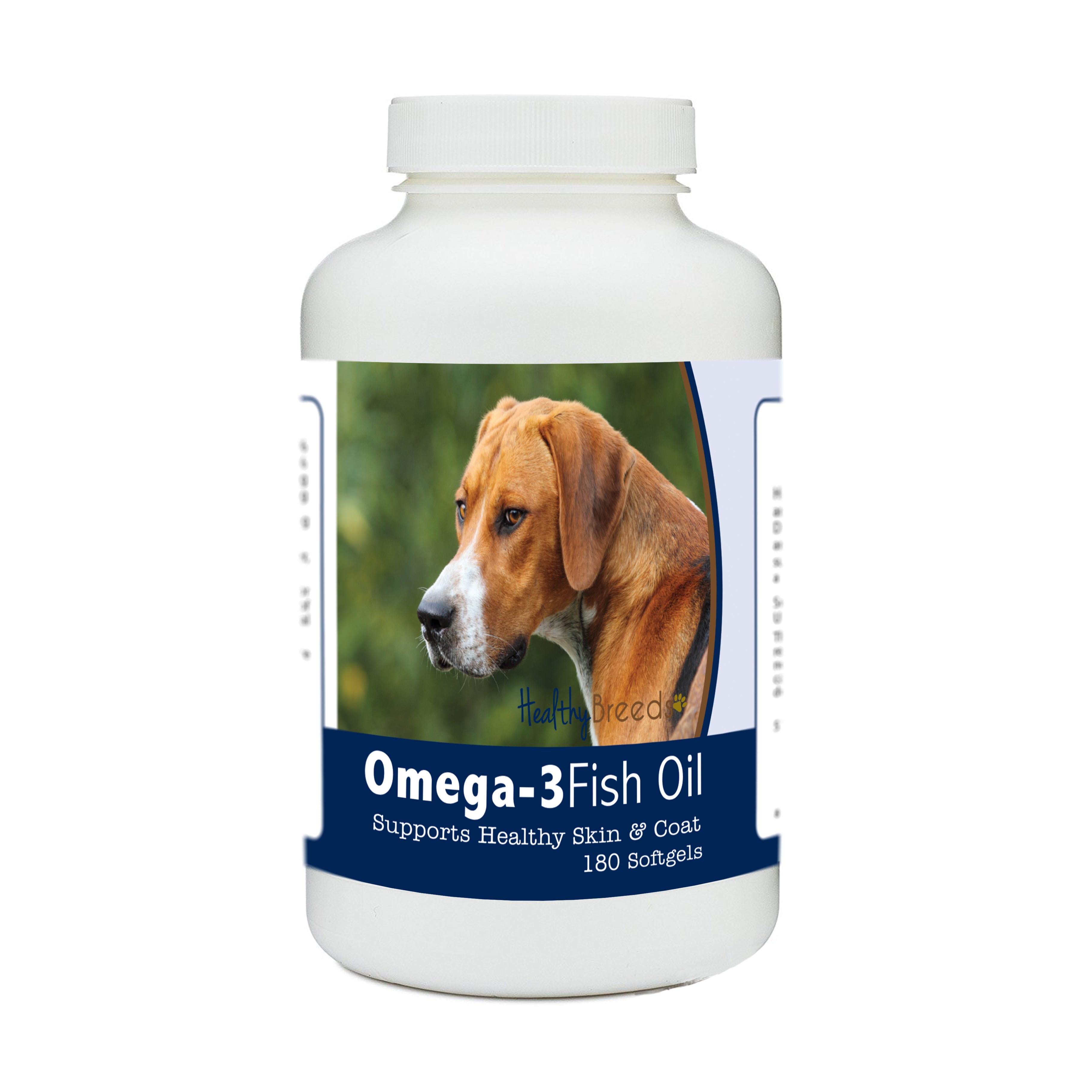 English Foxhound Omega-3 Fish Oil Softgels 180 Count