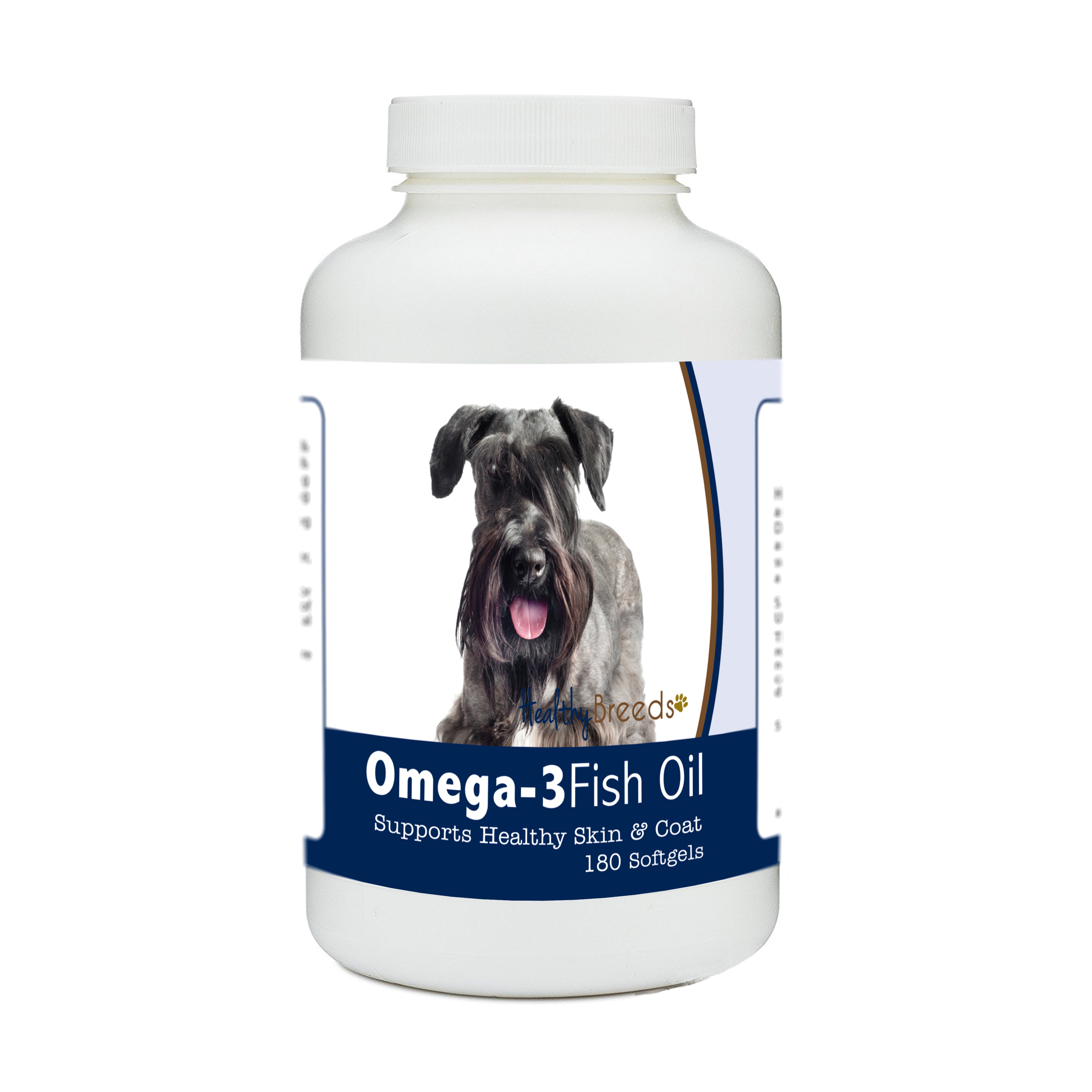 Cesky Terrier Omega-3 Fish Oil Softgels 180 Count