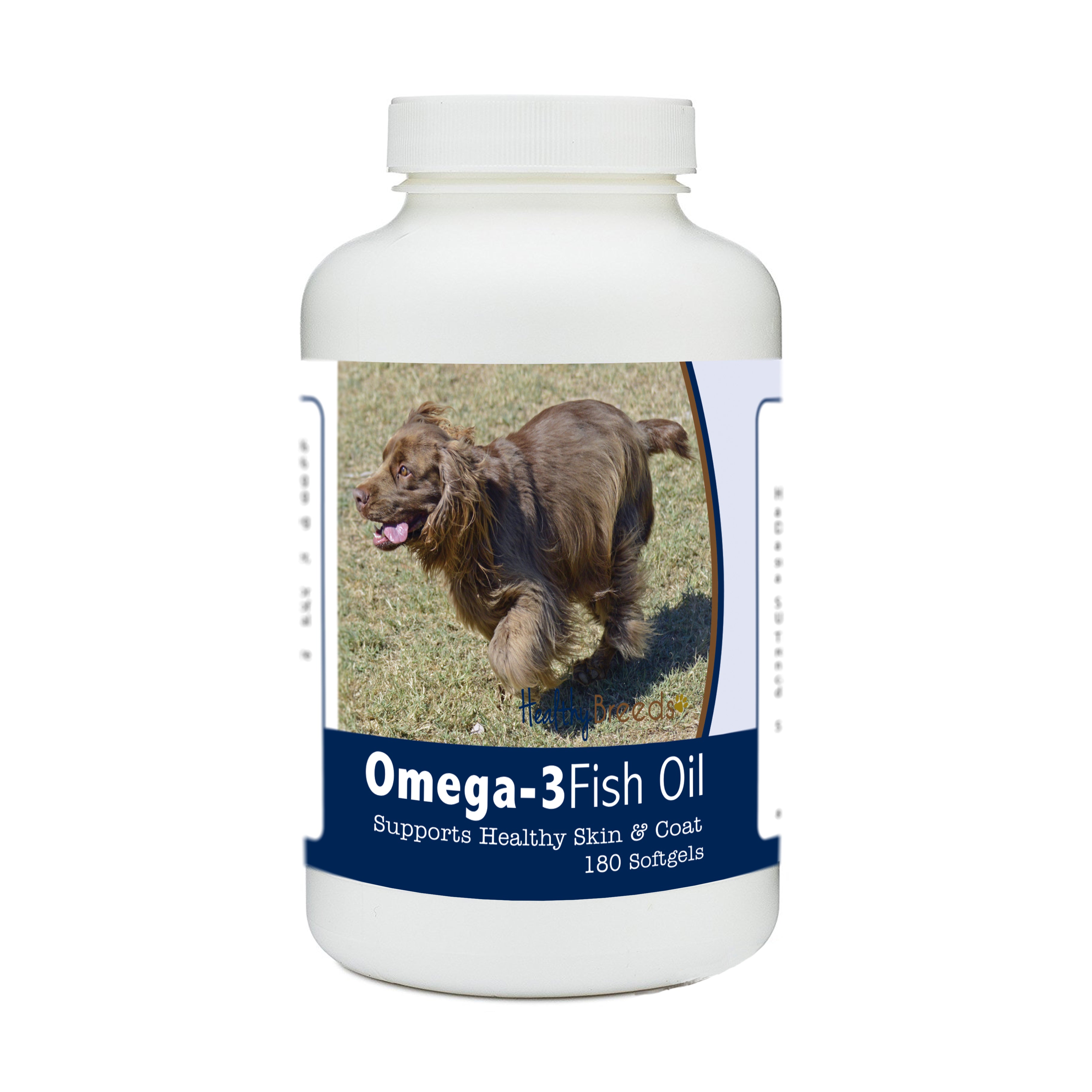 Sussex Spaniel Omega-3 Fish Oil Softgels 180 Count