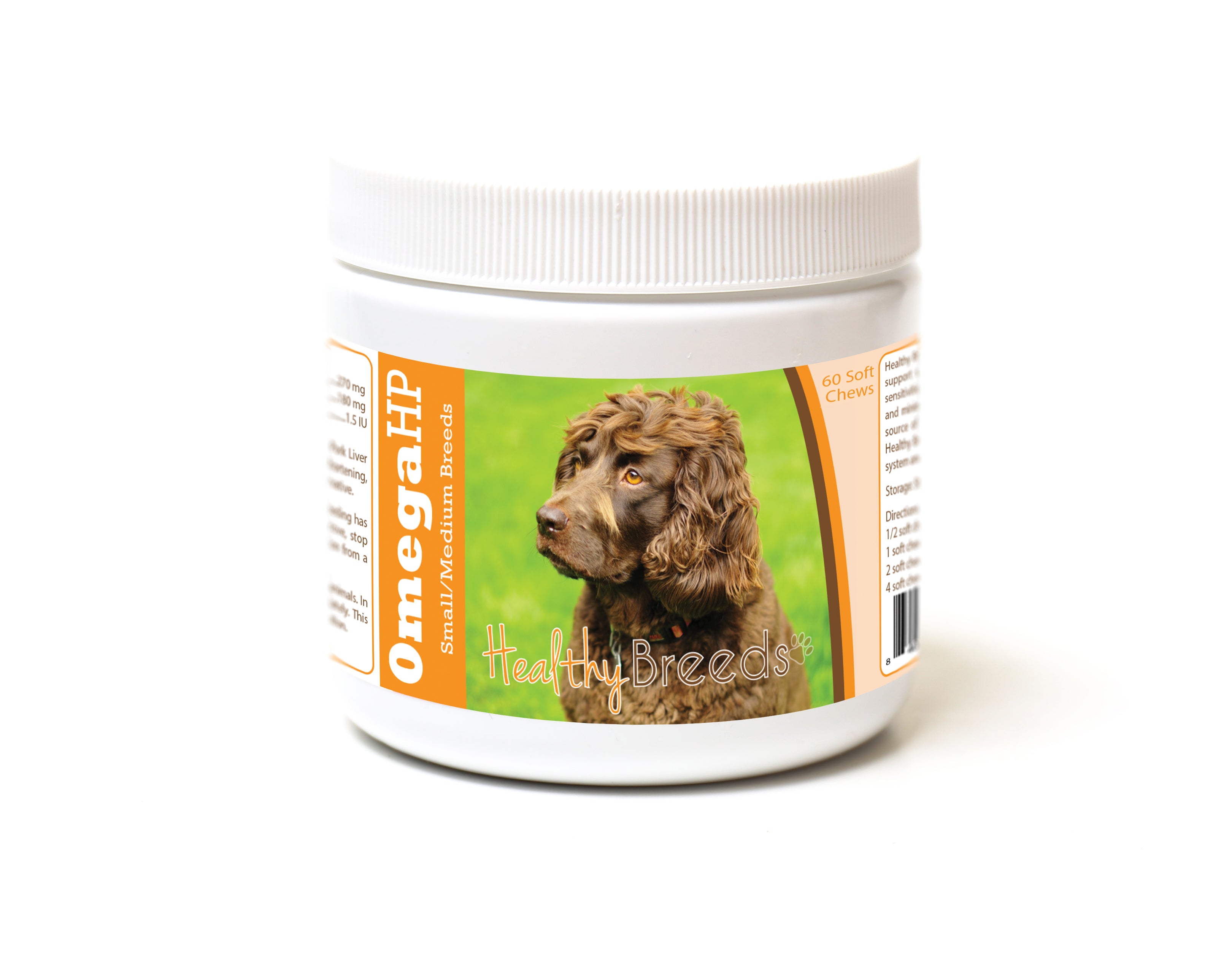 Boykin Spaniel Omega HP Fatty Acid Skin and Coat Support Soft Chews 60 Count