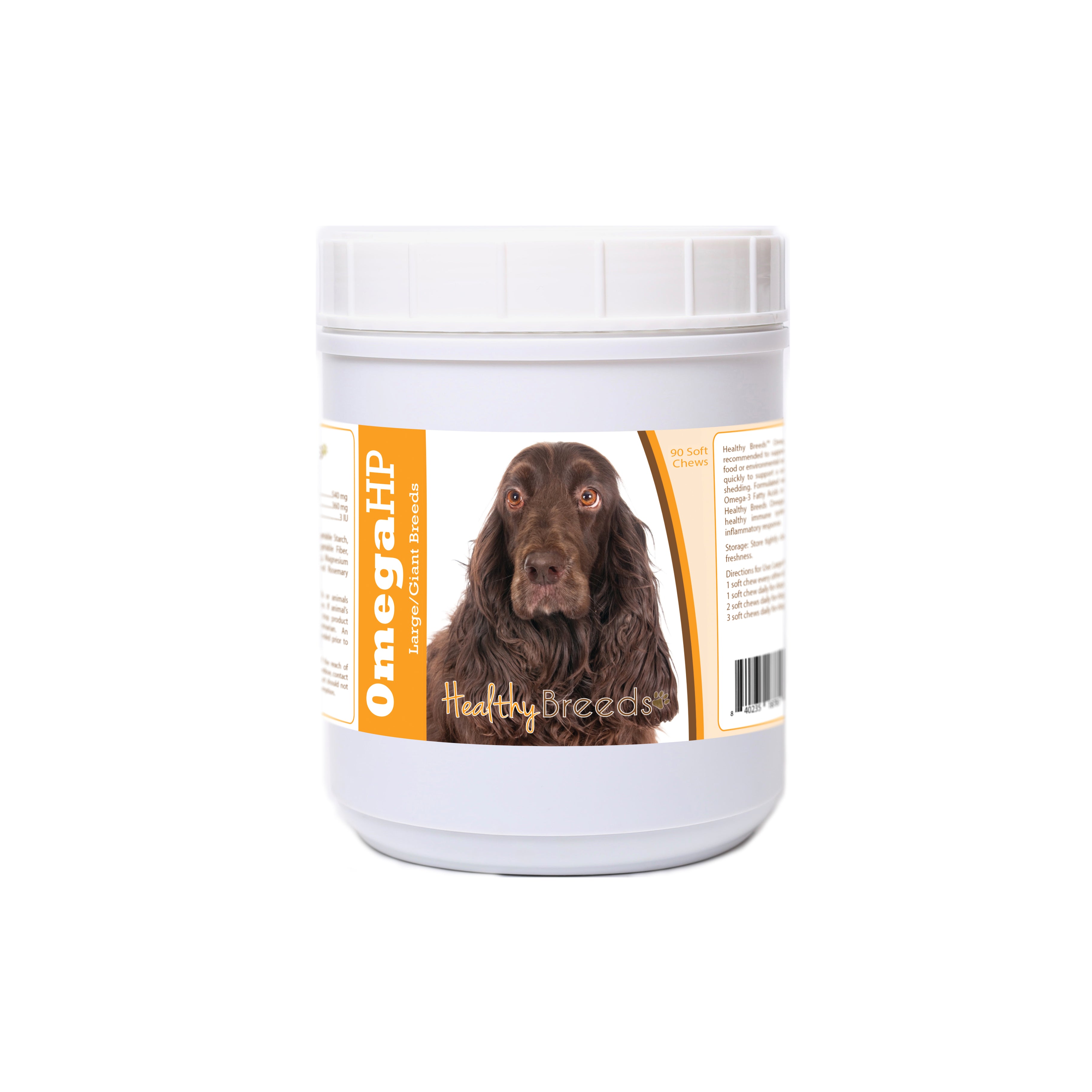 Field Spaniel Omega HP Fatty Acid Skin and Coat Support Soft Chews 90 Count