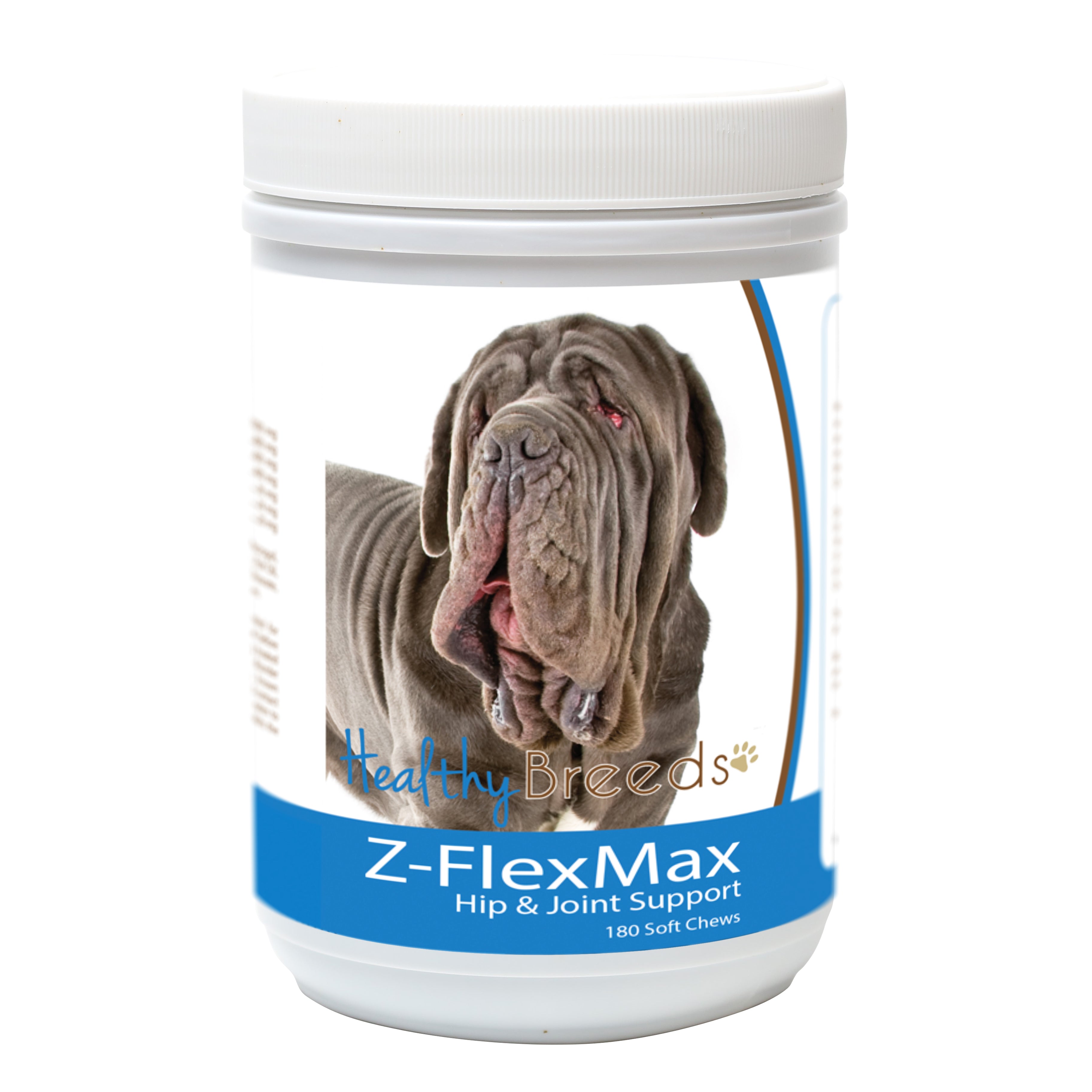 Neapolitan Mastiff Z-Flex Max Dog Hip and Joint Support 180 Count