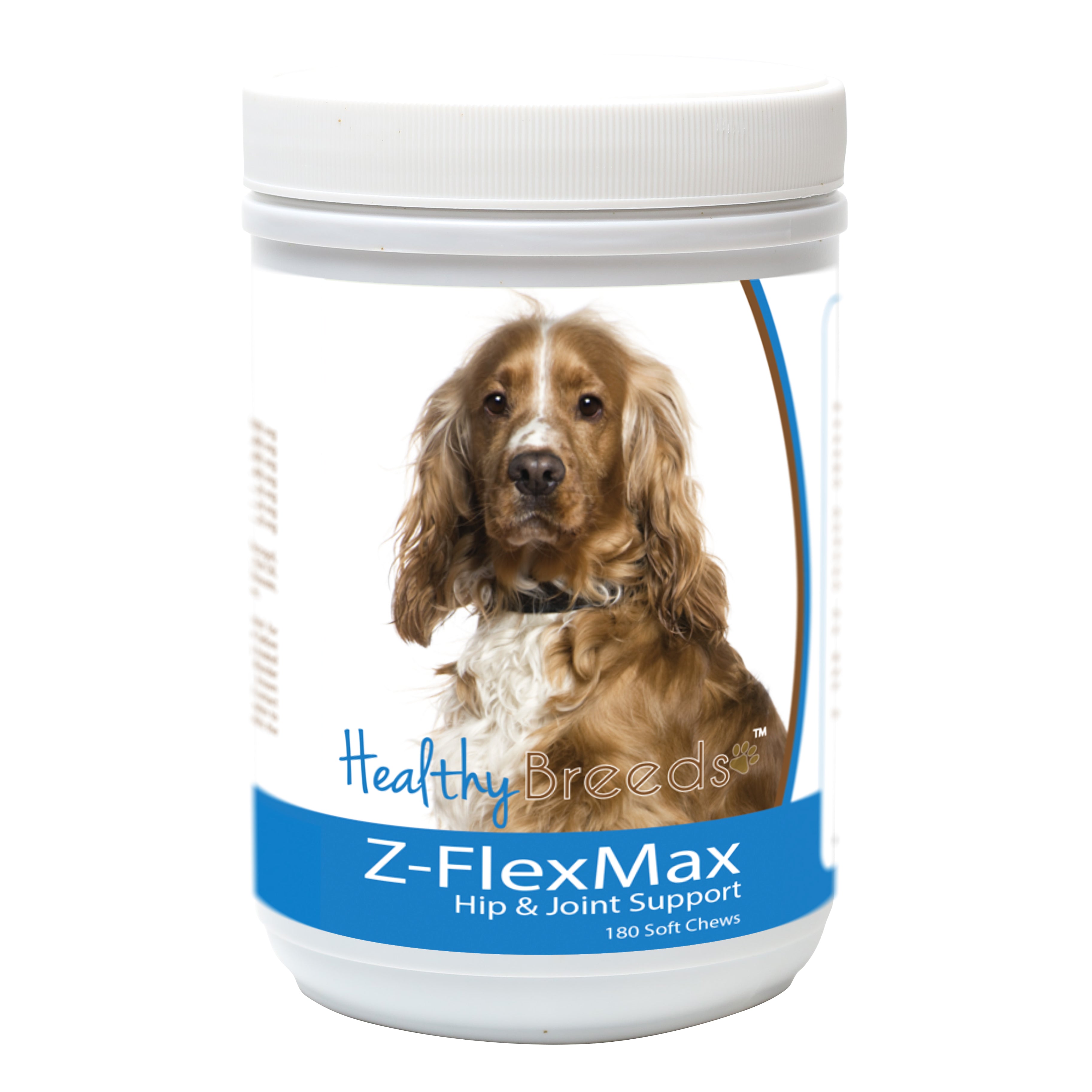 English Cocker Spaniel Z-Flex Max Dog Hip and Joint Support 180 Count