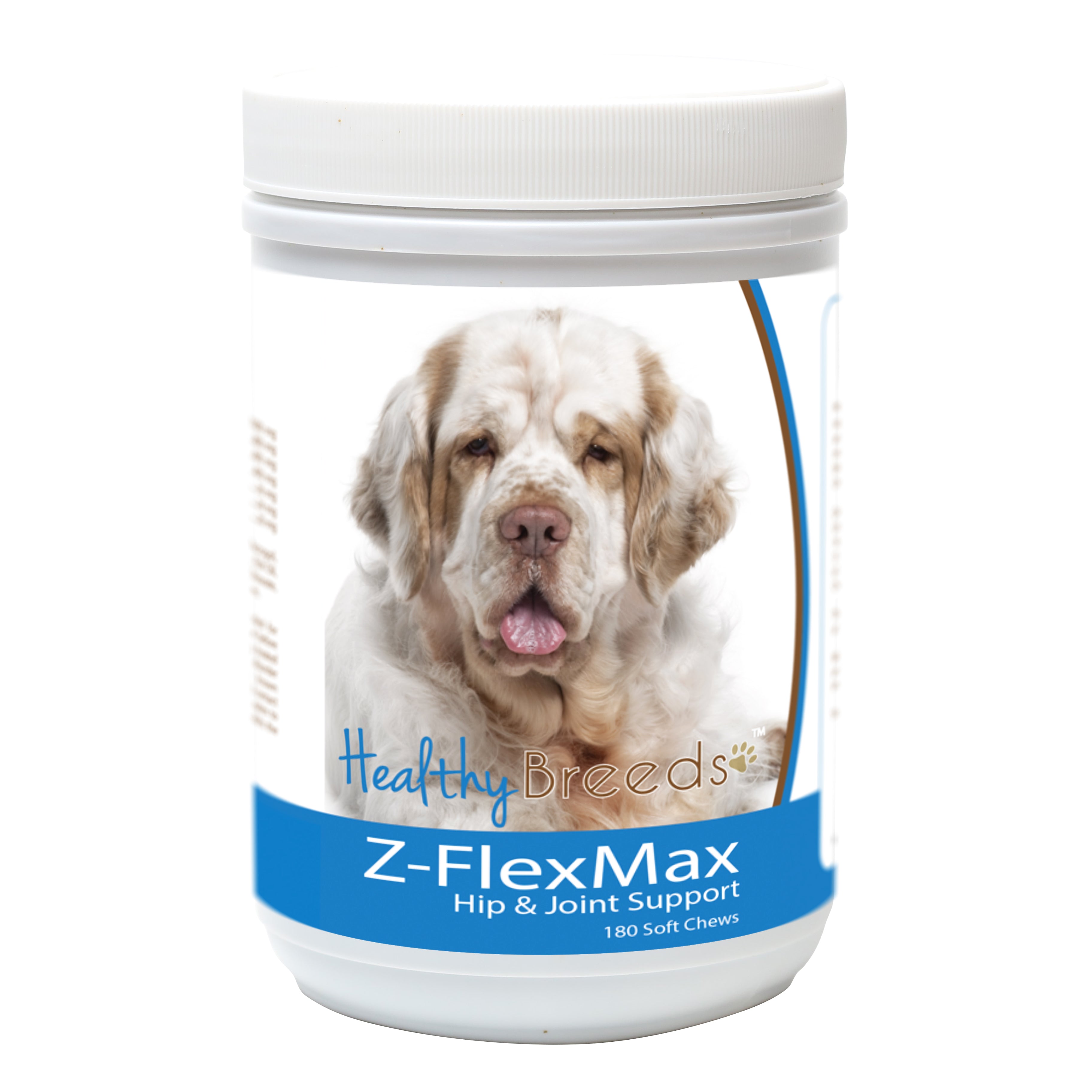 Clumber Spaniel Z-Flex Max Dog Hip and Joint Support 180 Count