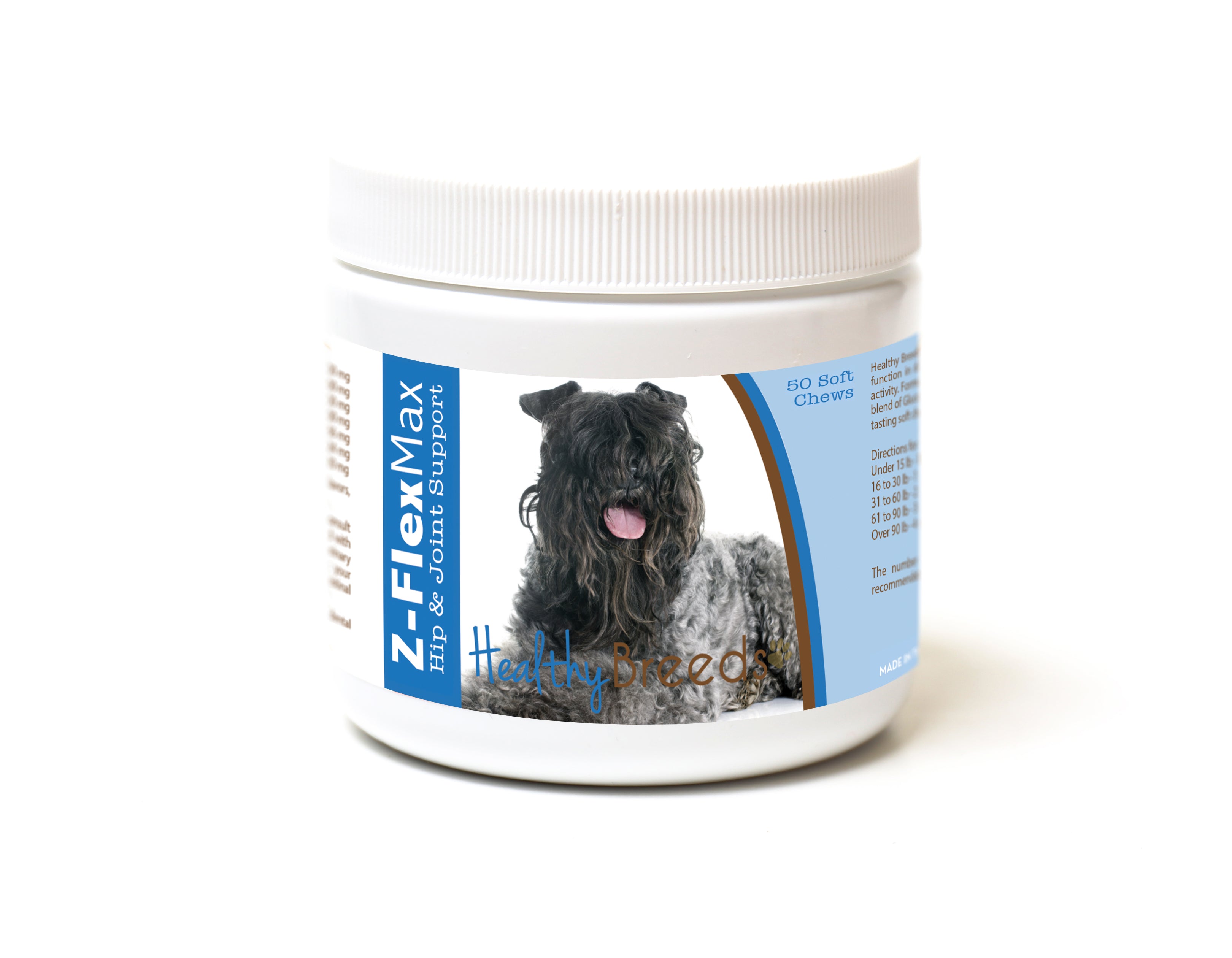 Kerry Blue Terrier Z-Flex Max Hip and Joint Soft Chews 50 Count