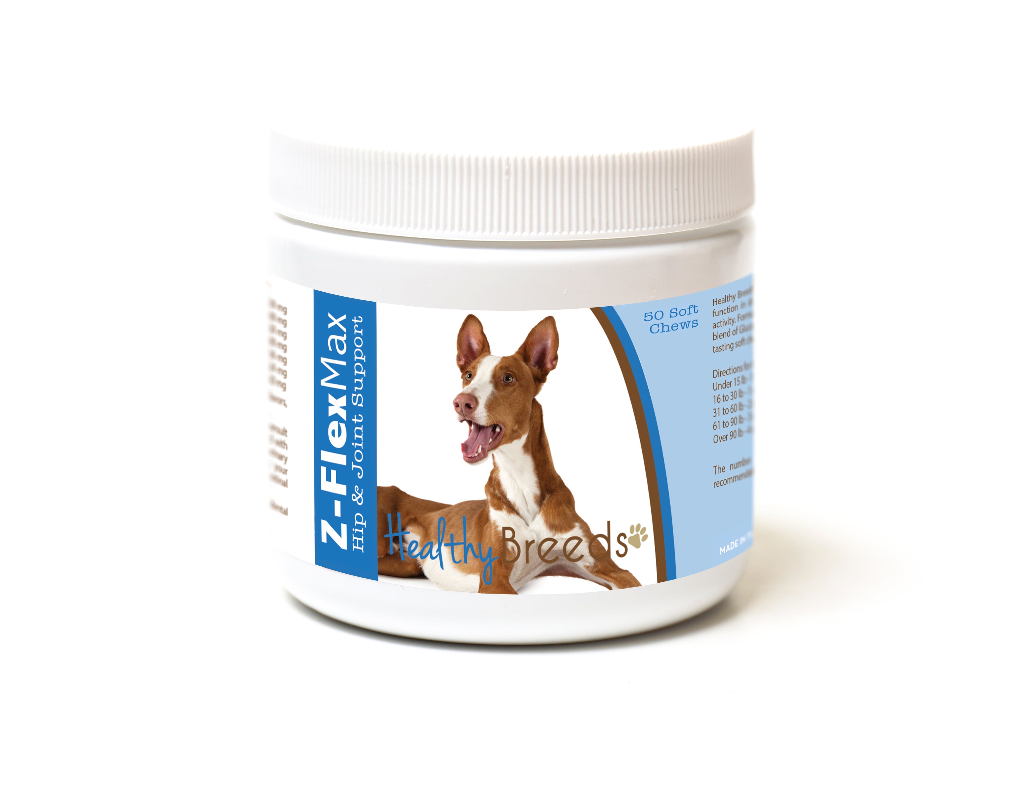 Ibizan Hound Z-Flex Max Hip and Joint Soft Chews 50 Count