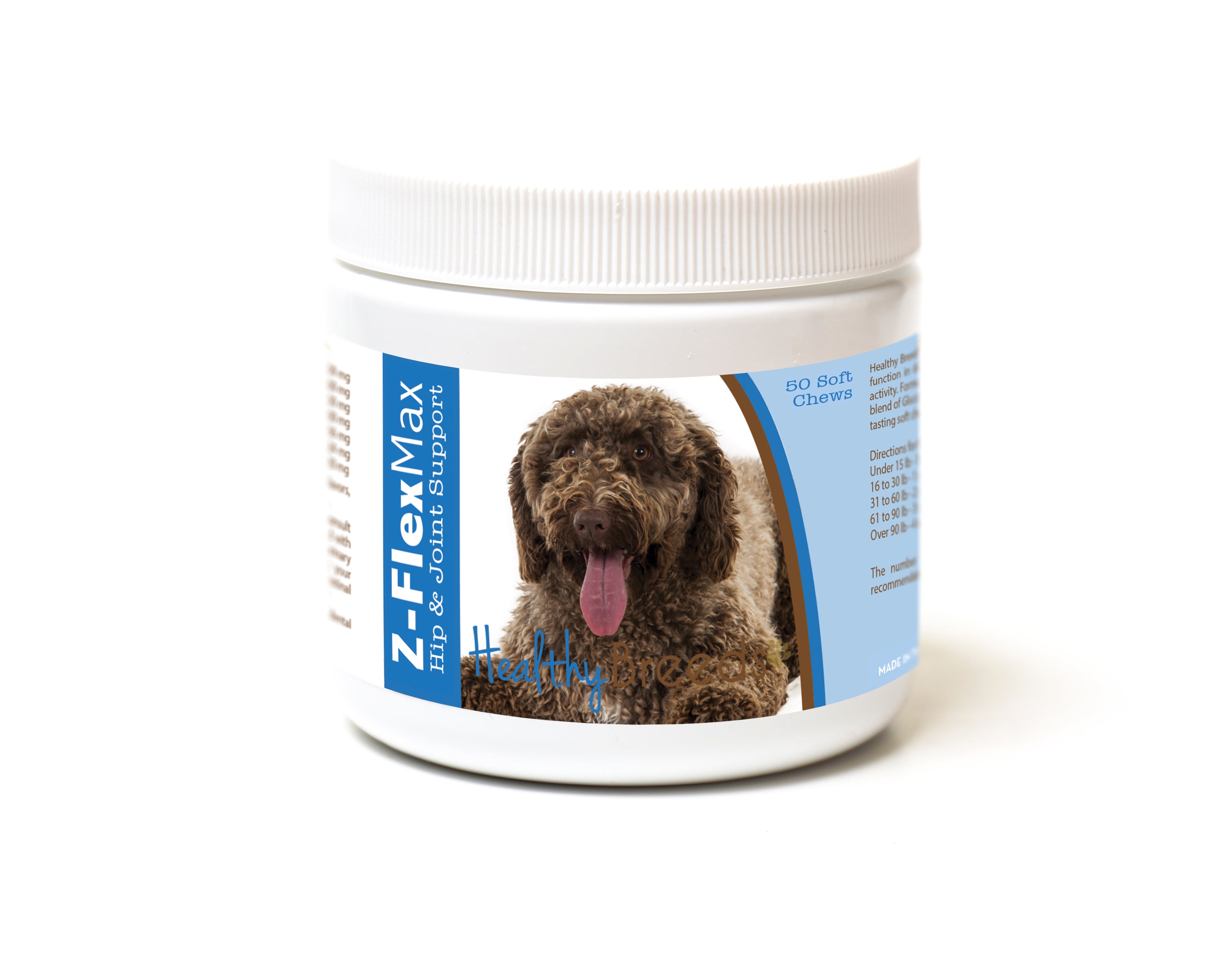 Spanish Water Dog Z-Flex Max Hip and Joint Soft Chews 50 Count