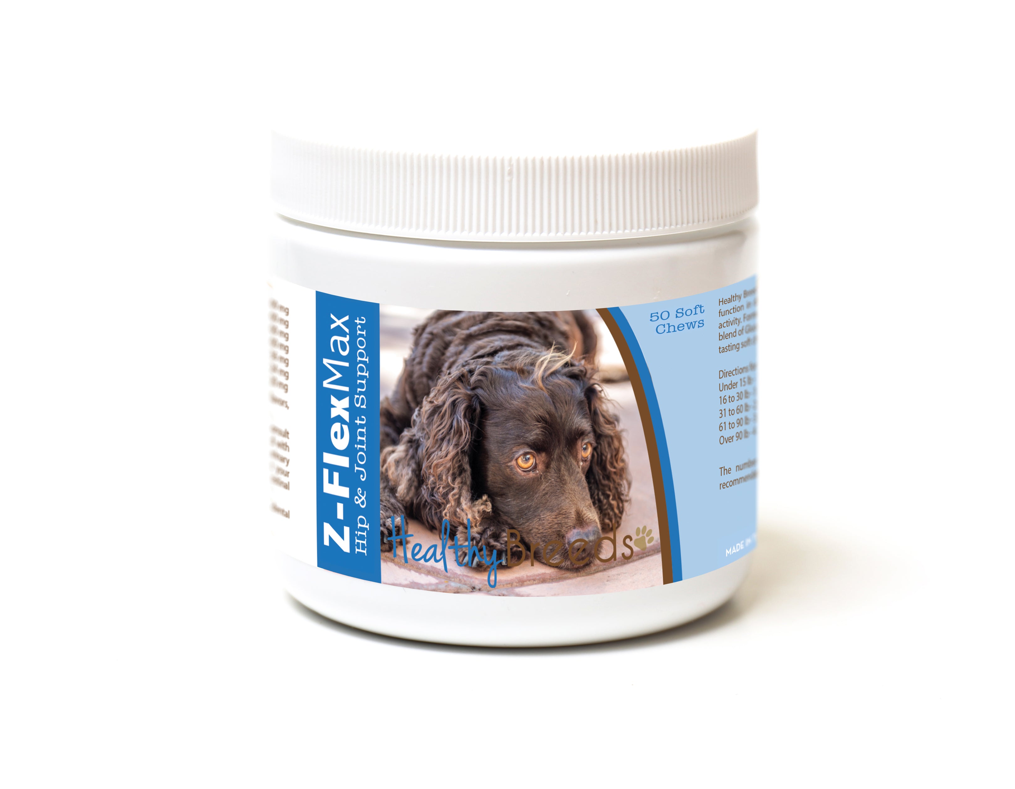 American Water Spaniel Z-Flex Max Hip and Joint Soft Chews 50 Count