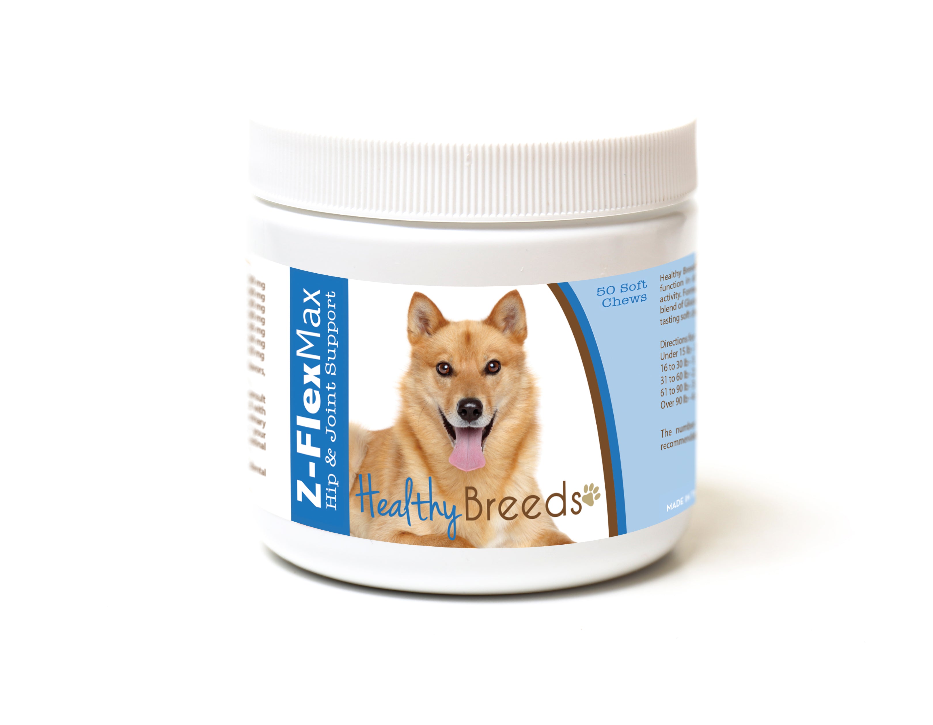 Finnish Spitz Z-Flex Max Hip and Joint Soft Chews 50 Count