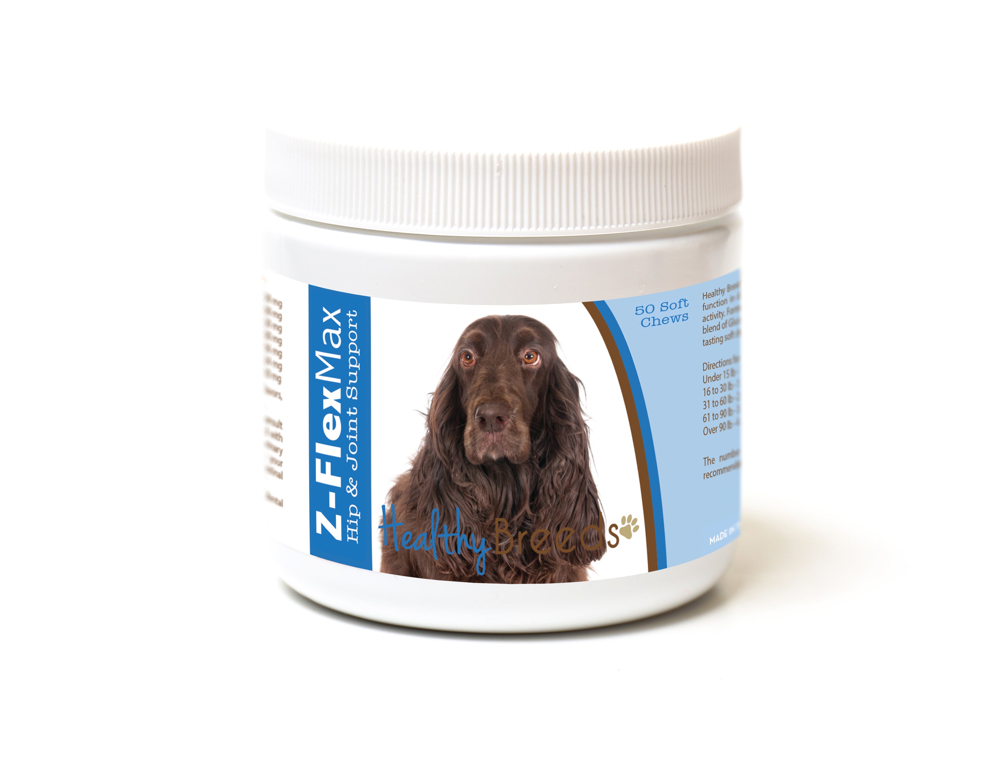 Field Spaniel Z-Flex Max Hip and Joint Soft Chews 50 Count