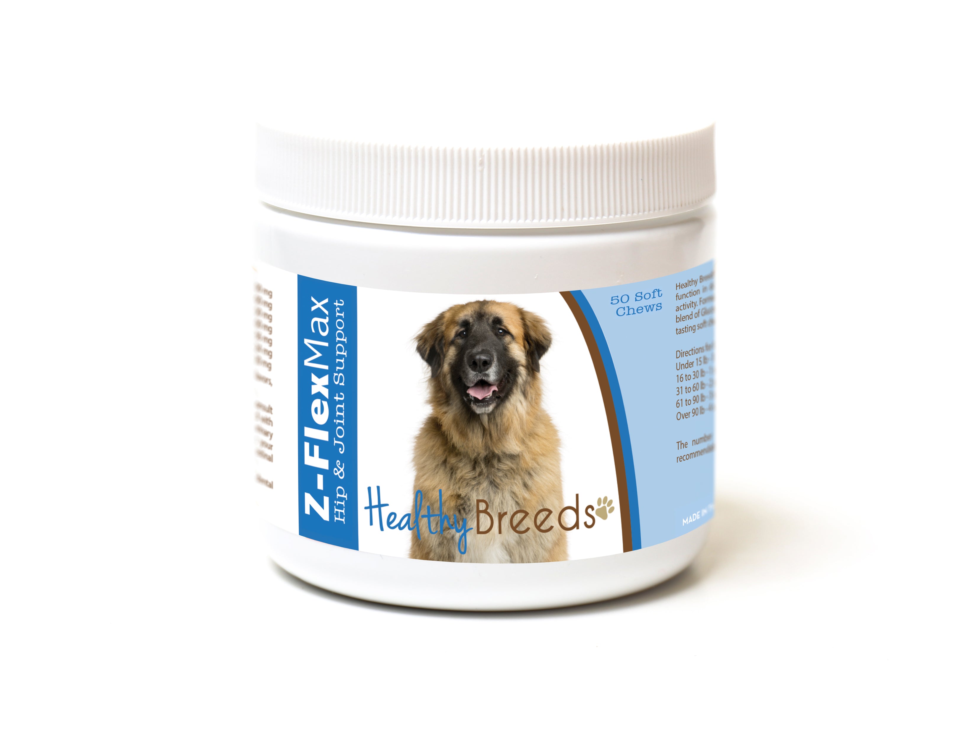 Leonberger Z-Flex Max Hip and Joint Soft Chews 50 Count