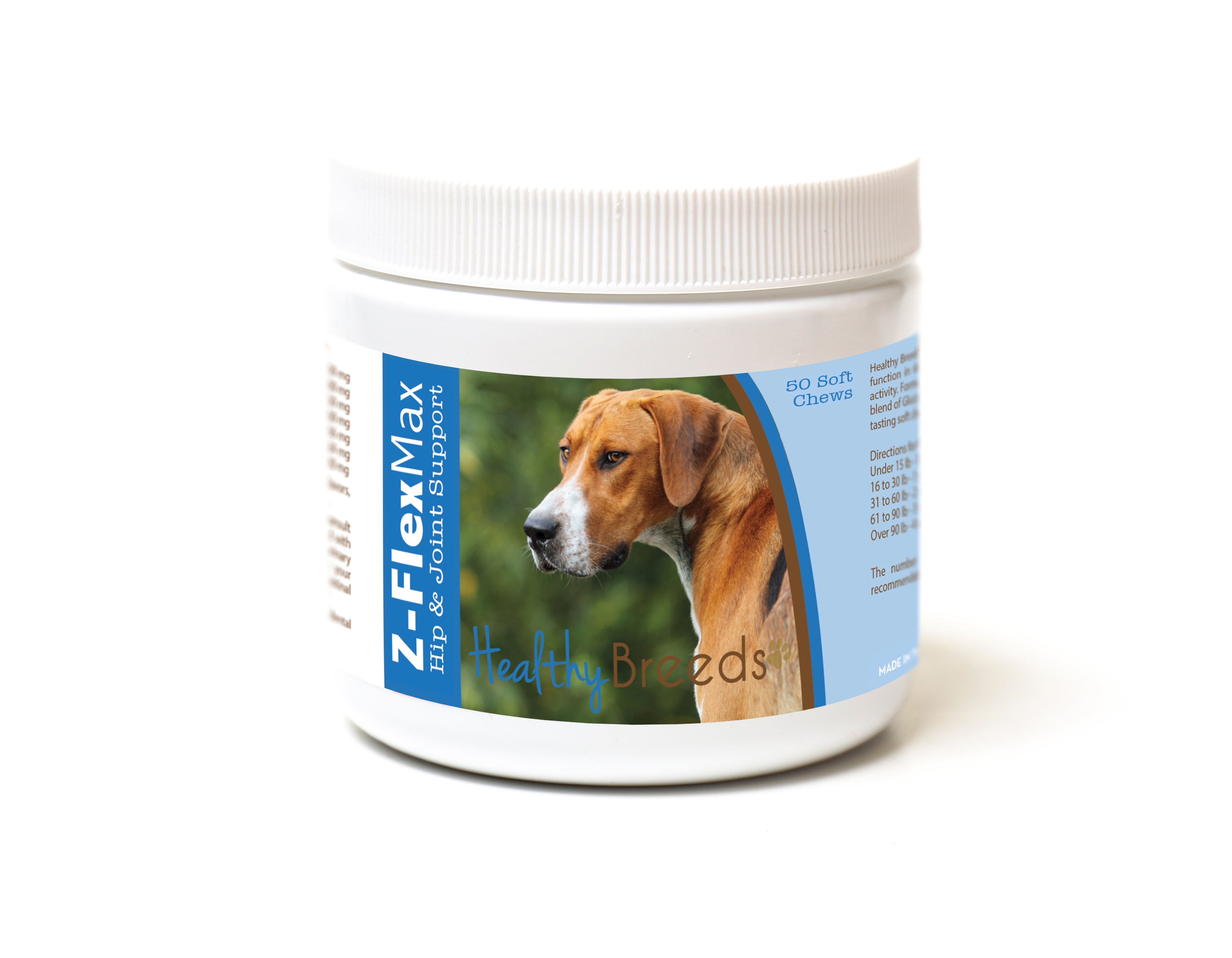 English Foxhound Z-Flex Max Hip and Joint Soft Chews 50 Count