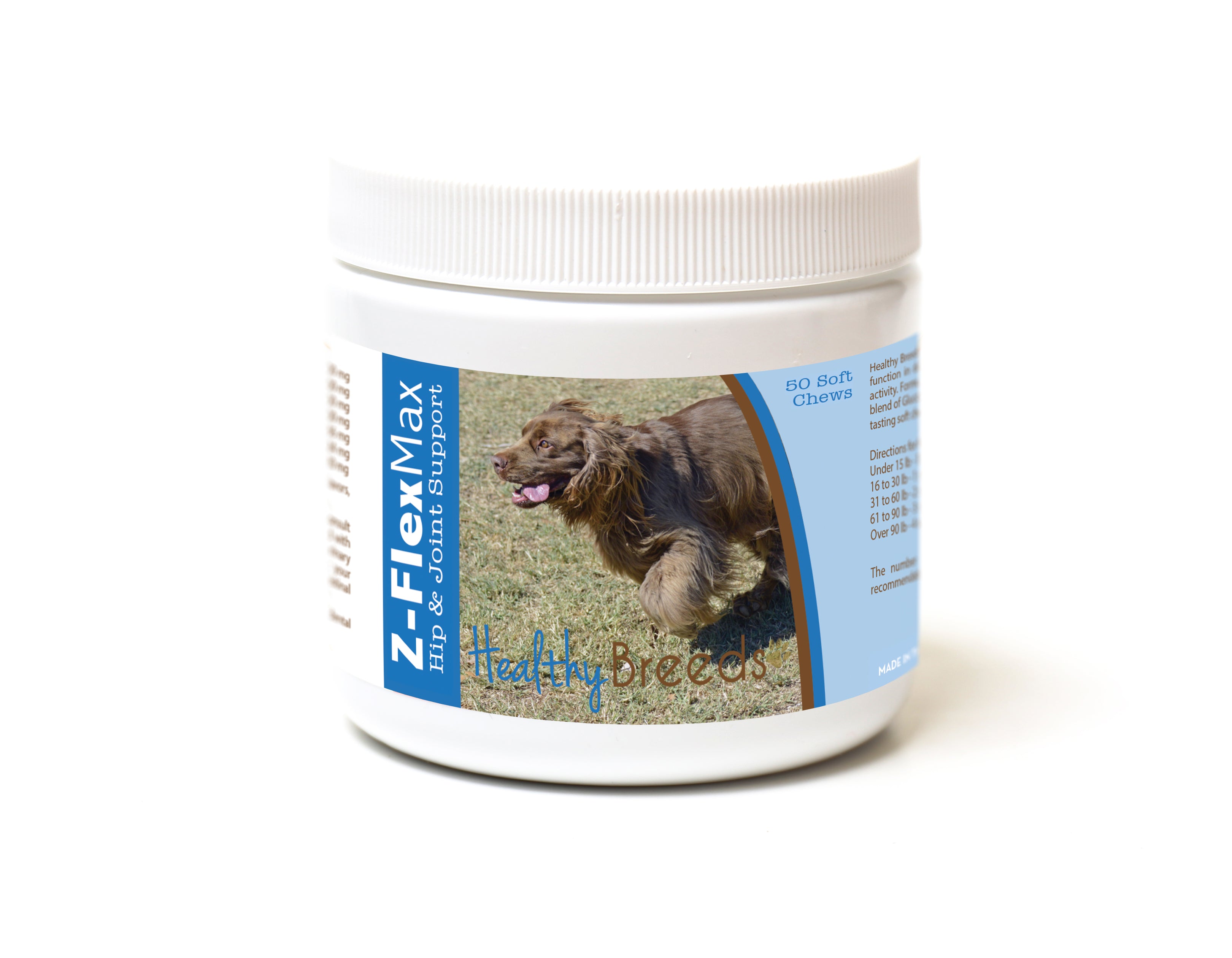 Sussex Spaniel Z-Flex Max Hip and Joint Soft Chews 50 Count