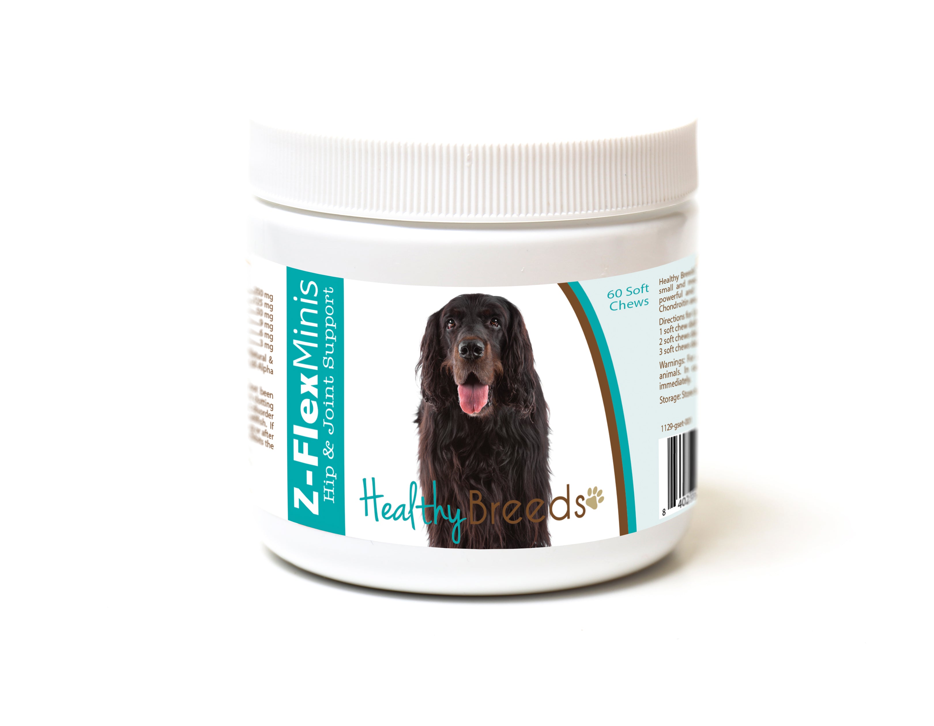 Gordon Setter Z-Flex Minis Hip and Joint Support Soft Chews 60 Count