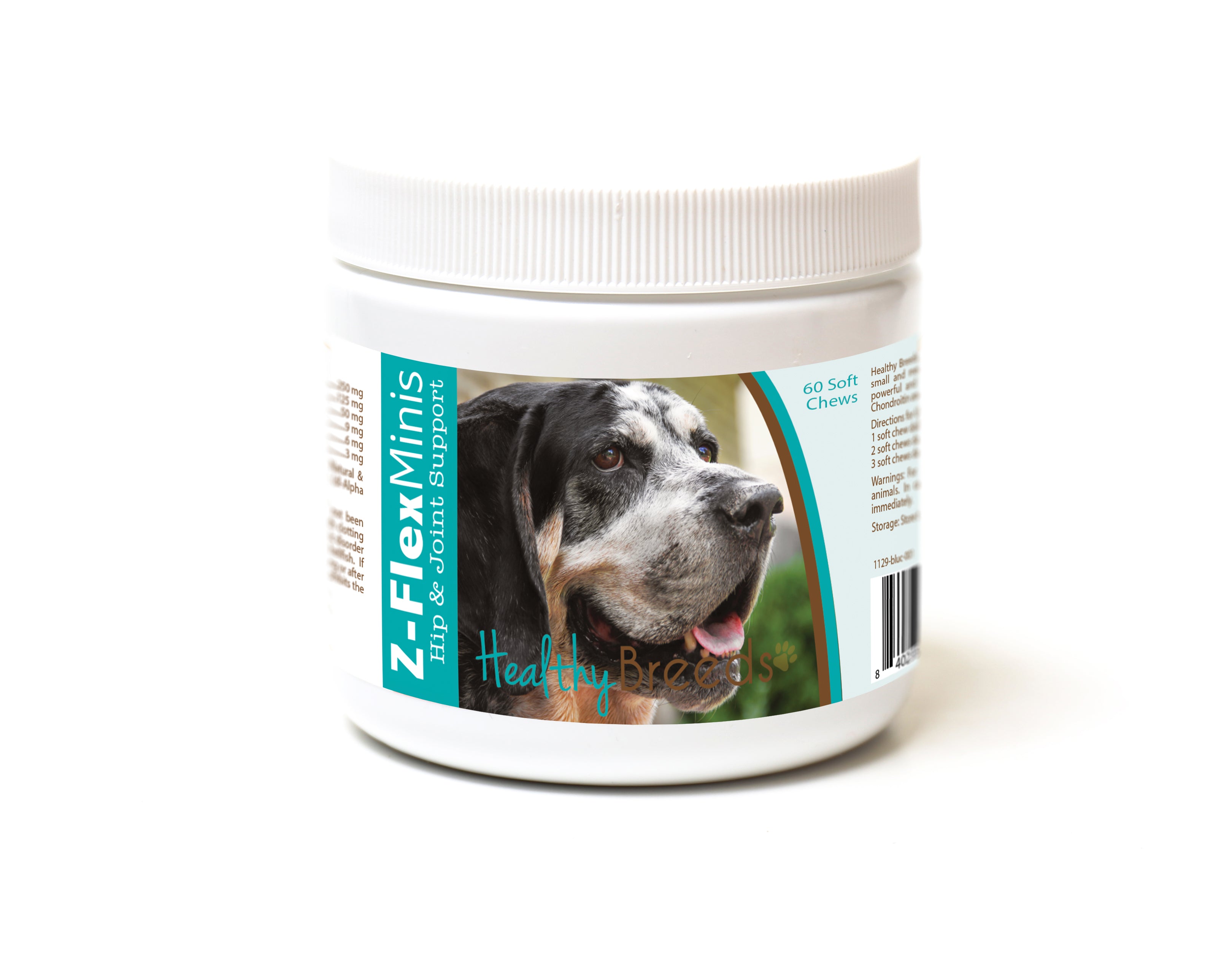 Bluetick Coonhound Z-Flex Minis Hip and Joint Support Soft Chews 60 Count