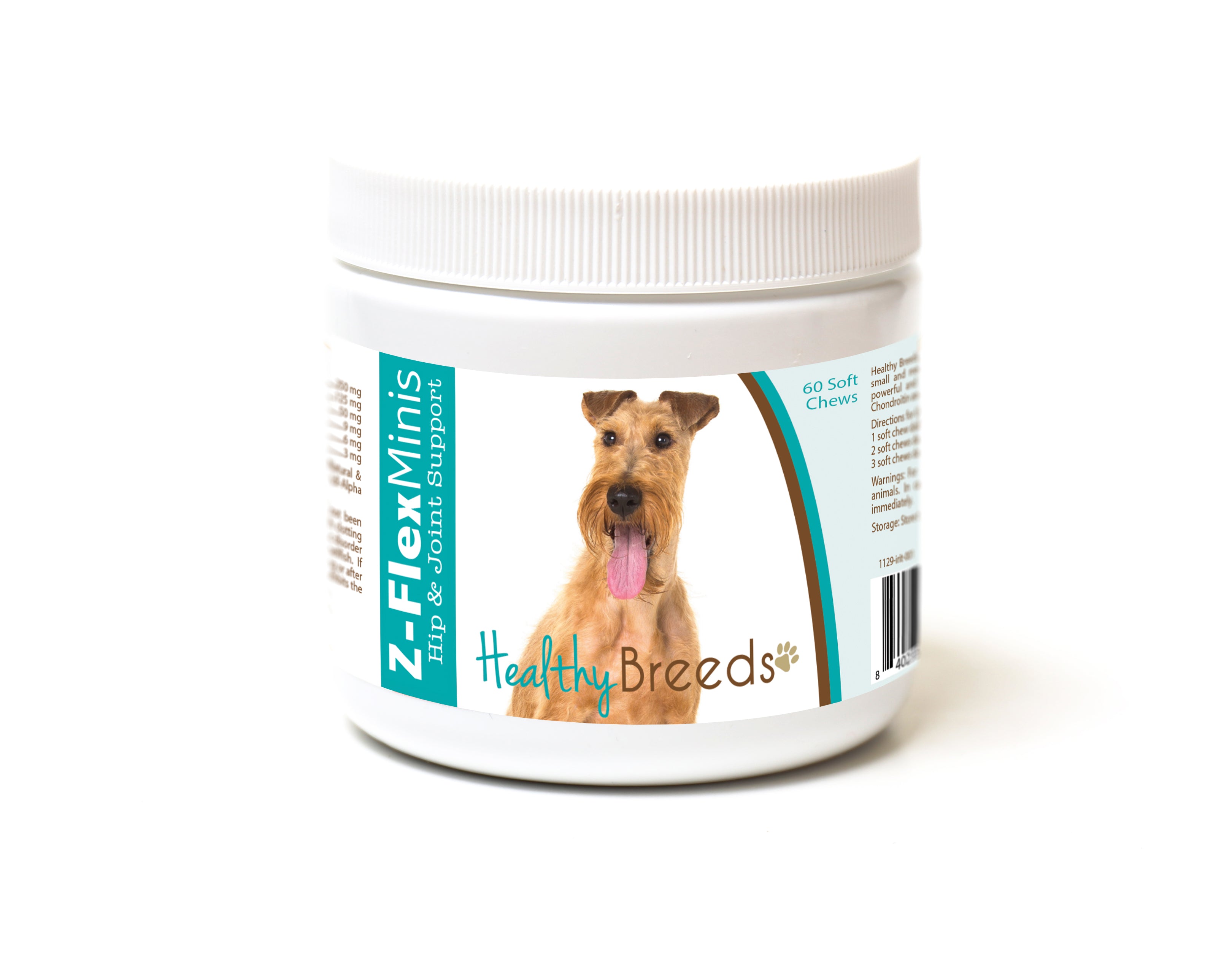 Irish Terrier Z-Flex Minis Hip and Joint Support Soft Chews 60 Count