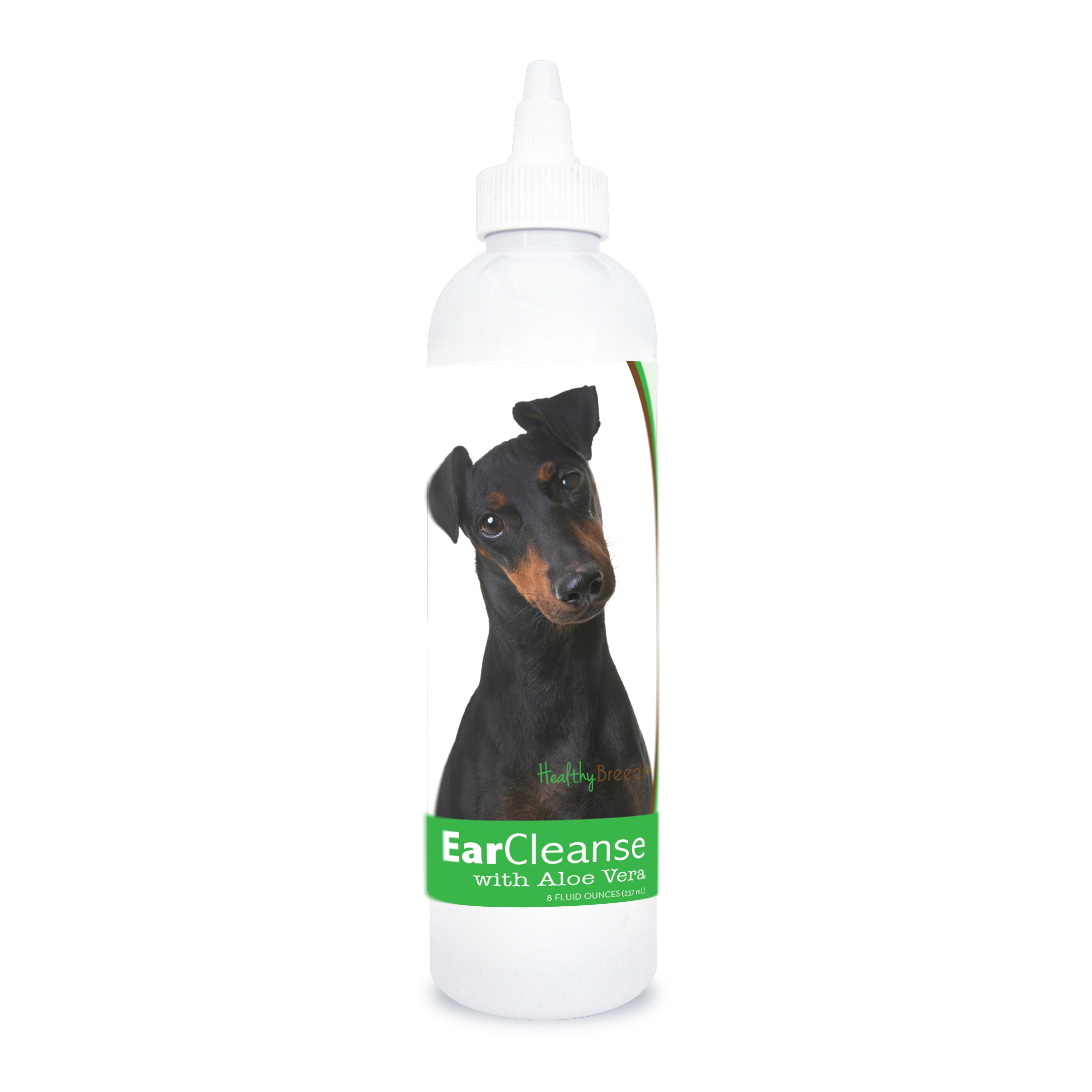 Manchester Terrier Ear Cleanse with Aloe Vera Cucumber Melon 8 oz