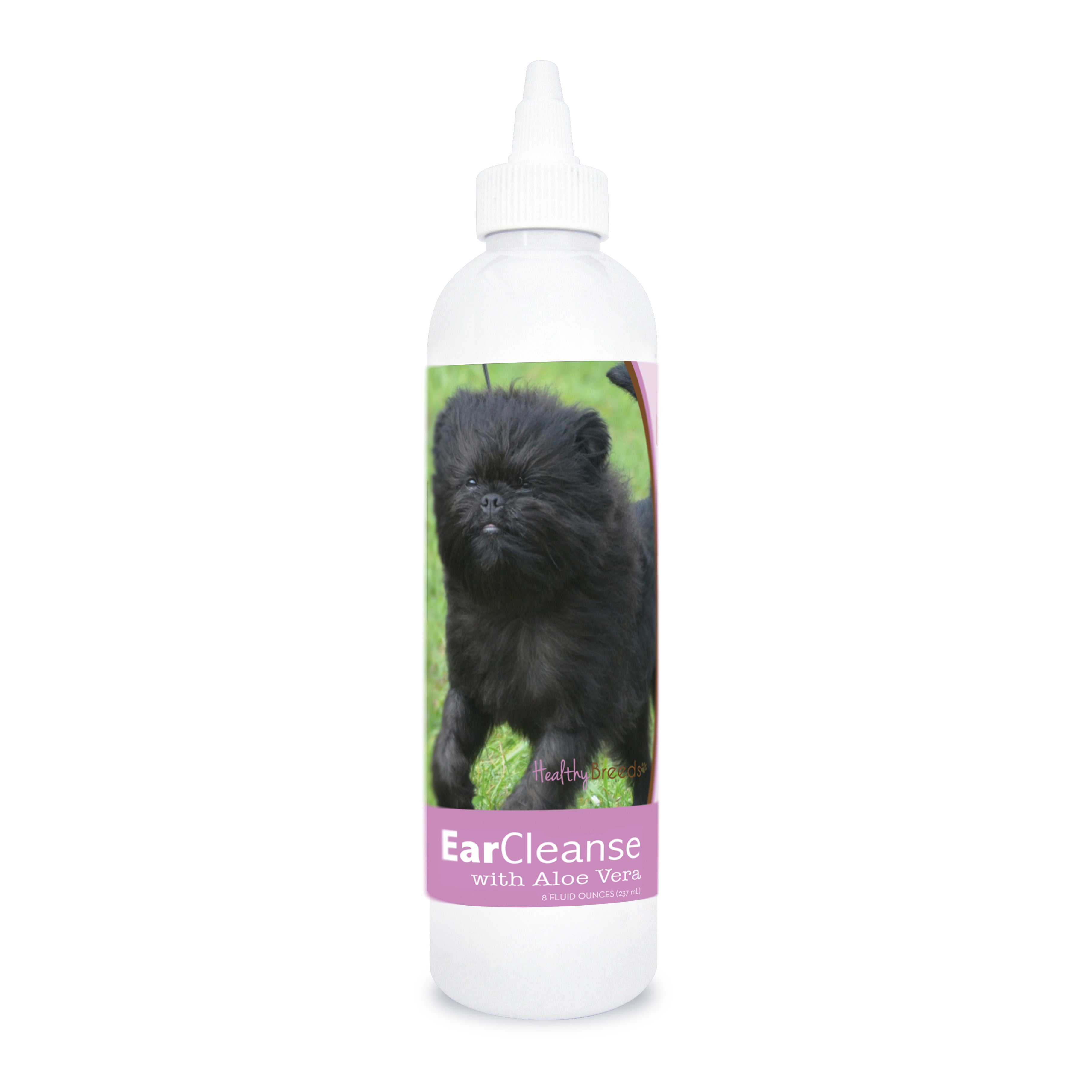 Affenpinscher Ear Cleanse with Aloe Vera Sweet Pea and Vanilla 8 oz