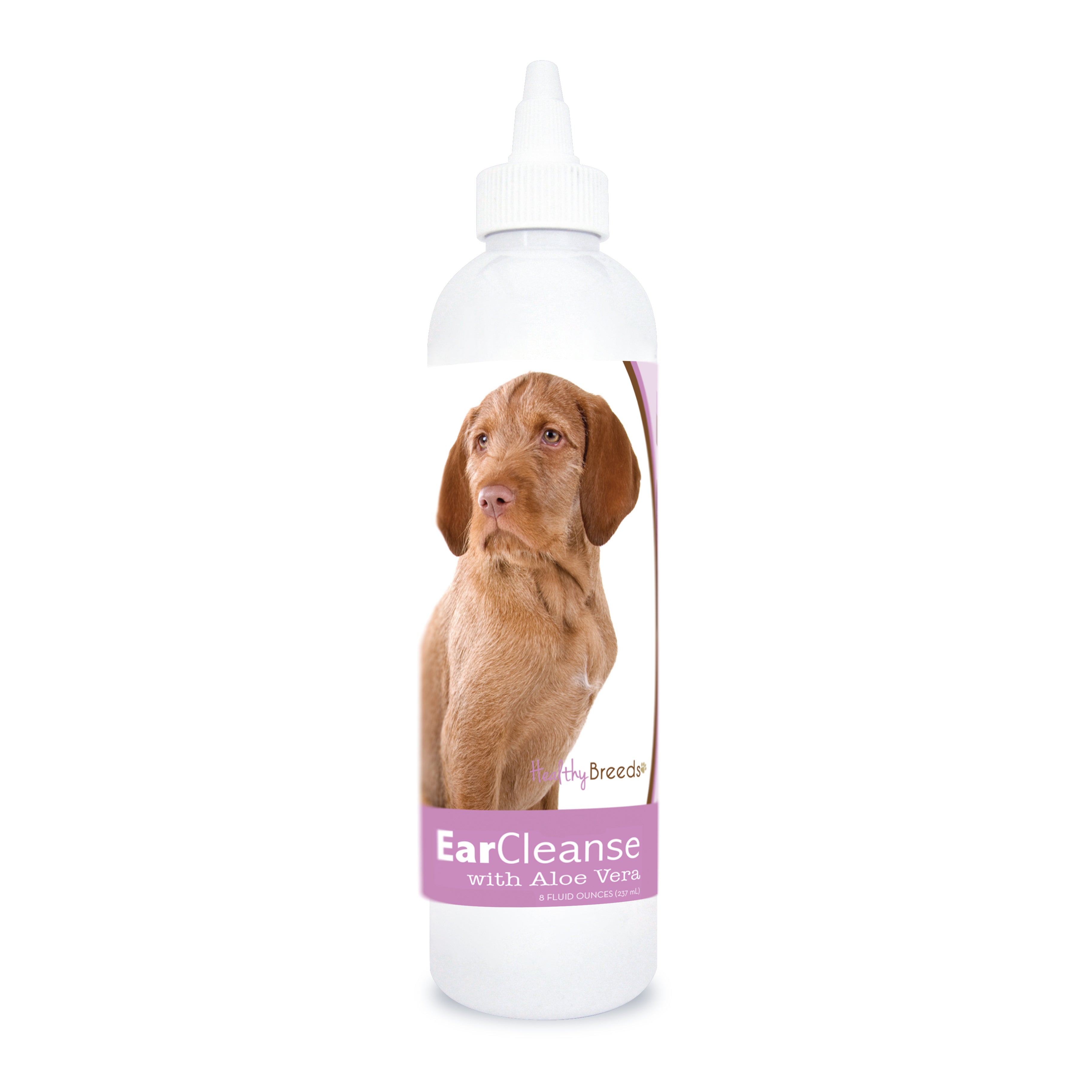 Wirehaired Vizsla Ear Cleanse with Aloe Vera Sweet Pea and Vanilla 8 oz