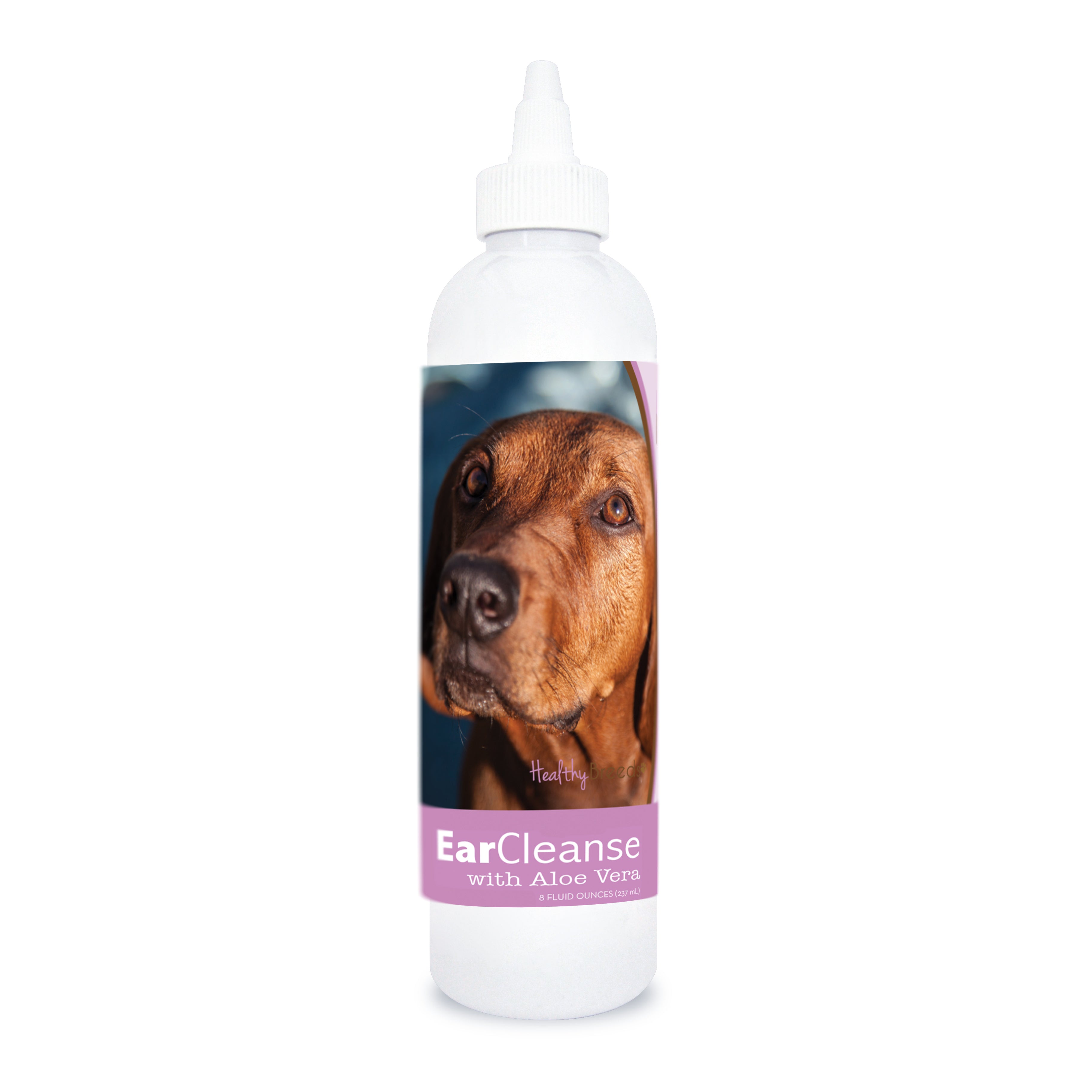 Redbone Coonhound Ear Cleanse with Aloe Vera Sweet Pea and Vanilla 8 oz