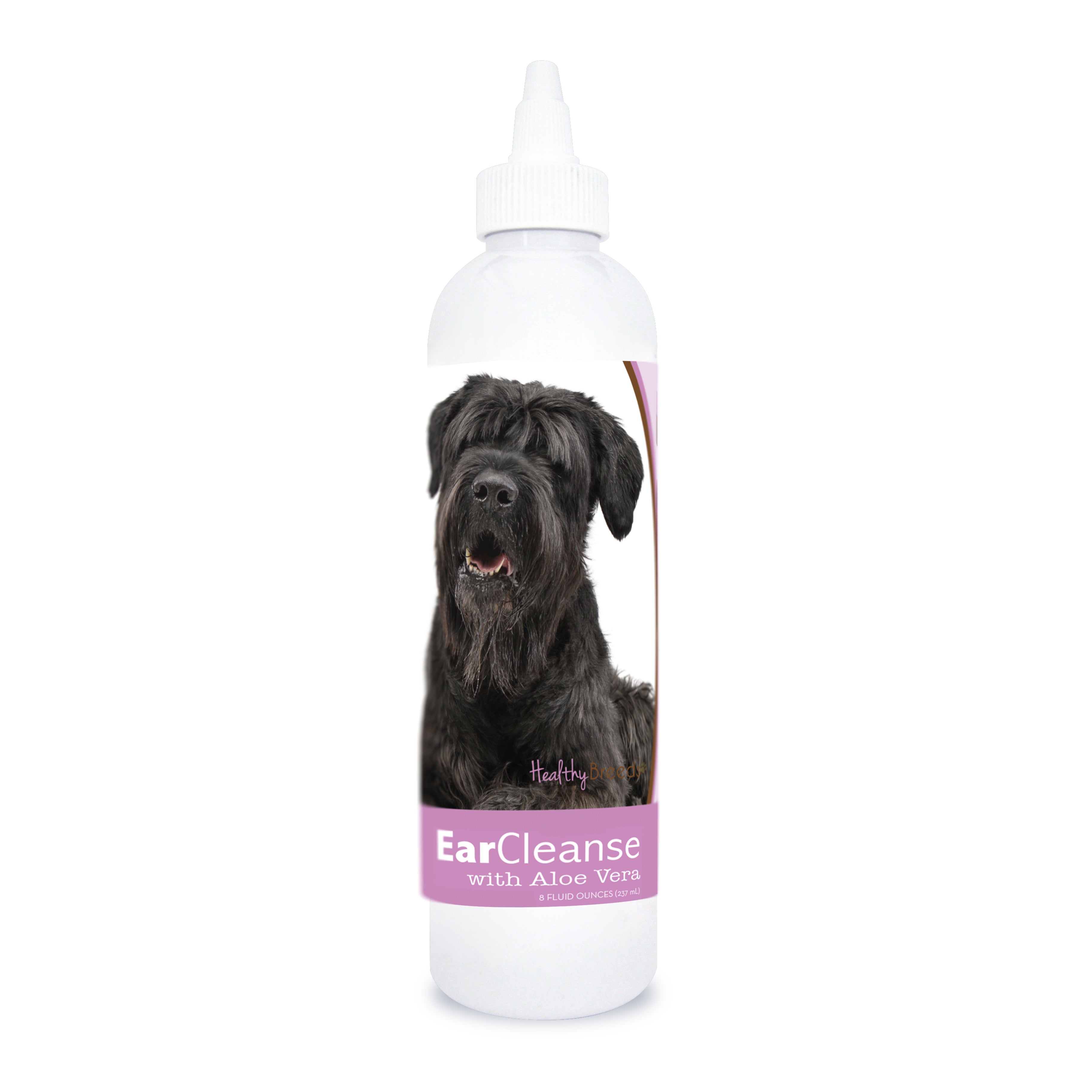 Black Russian Terrier Ear Cleanse with Aloe Vera Sweet Pea and Vanilla 8 oz