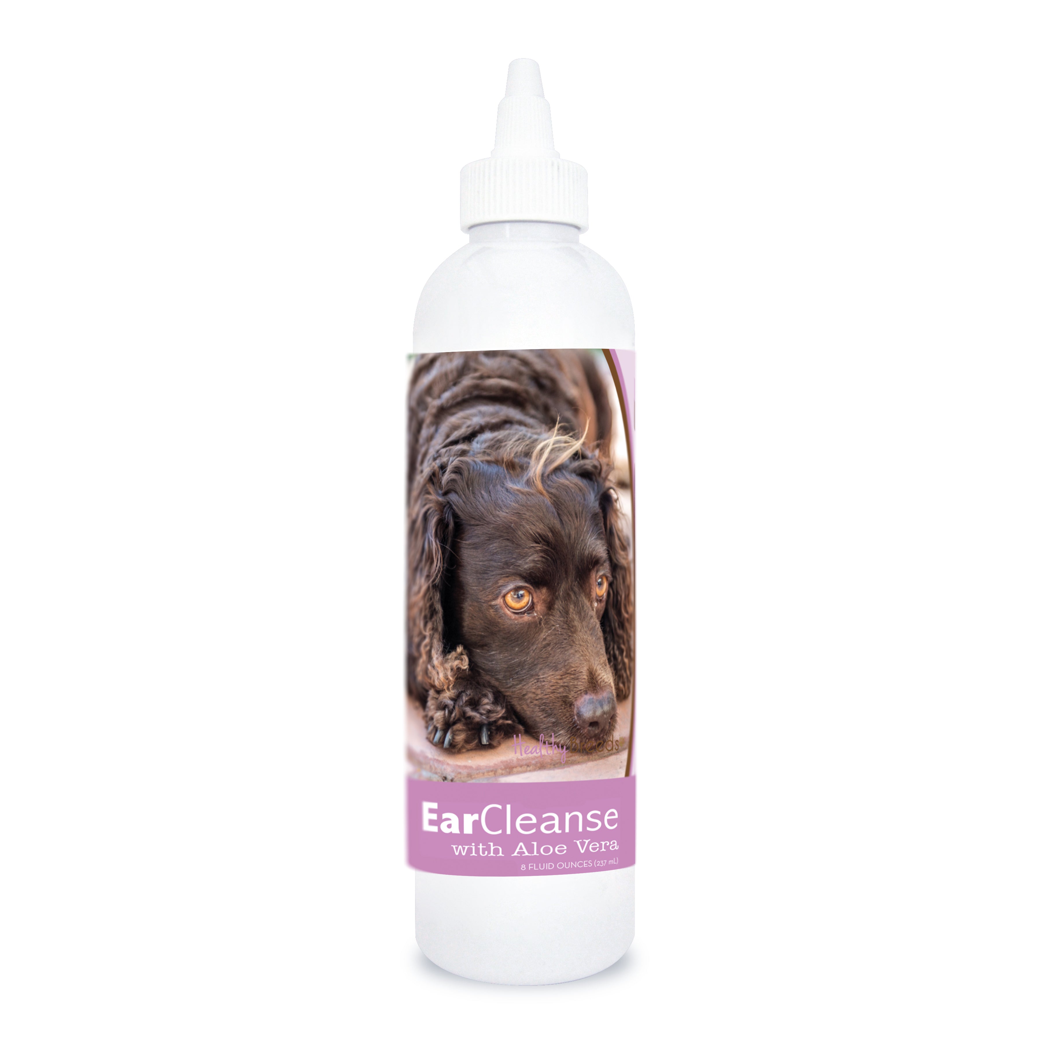 American Water Spaniel Ear Cleanse with Aloe Vera Sweet Pea and Vanilla 8 oz