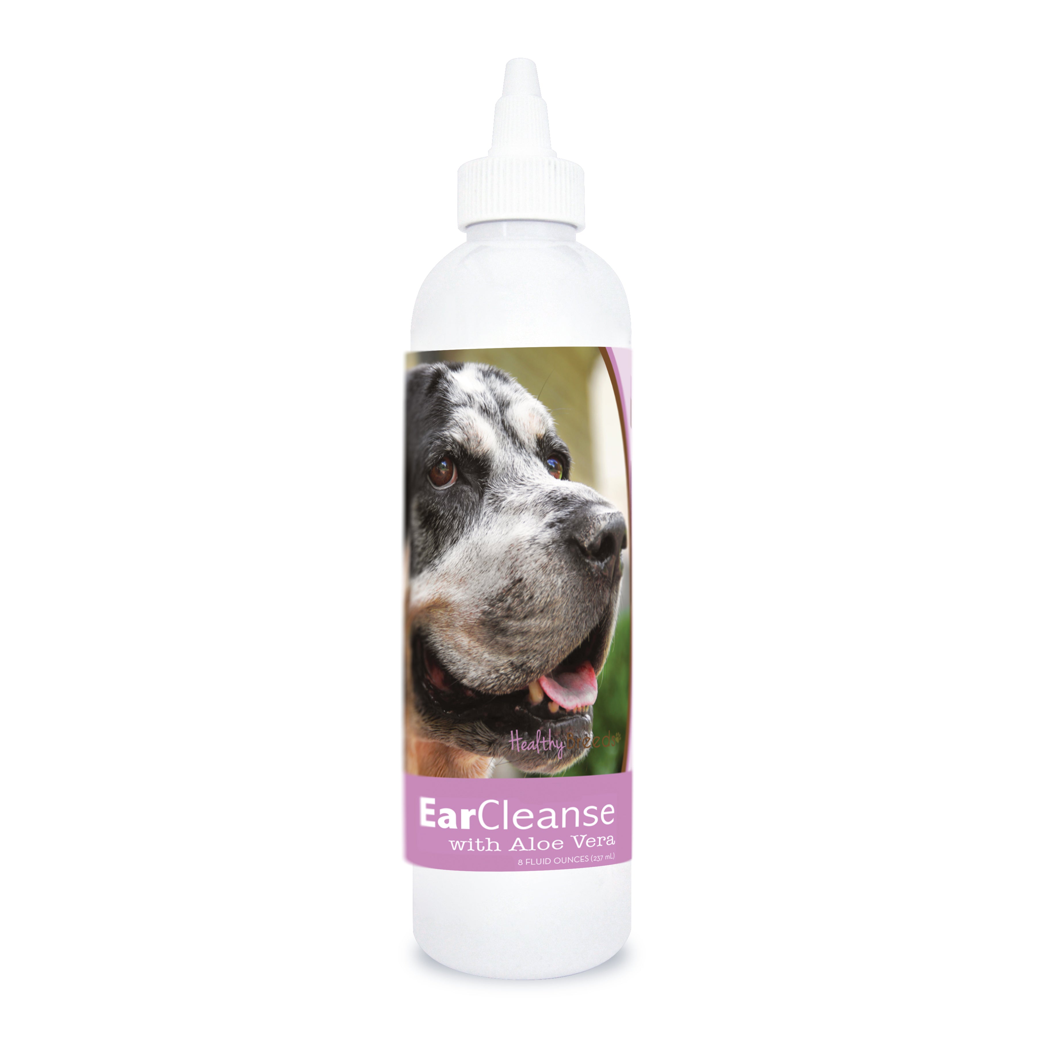 Bluetick Coonhound Ear Cleanse with Aloe Vera Sweet Pea and Vanilla 8 oz