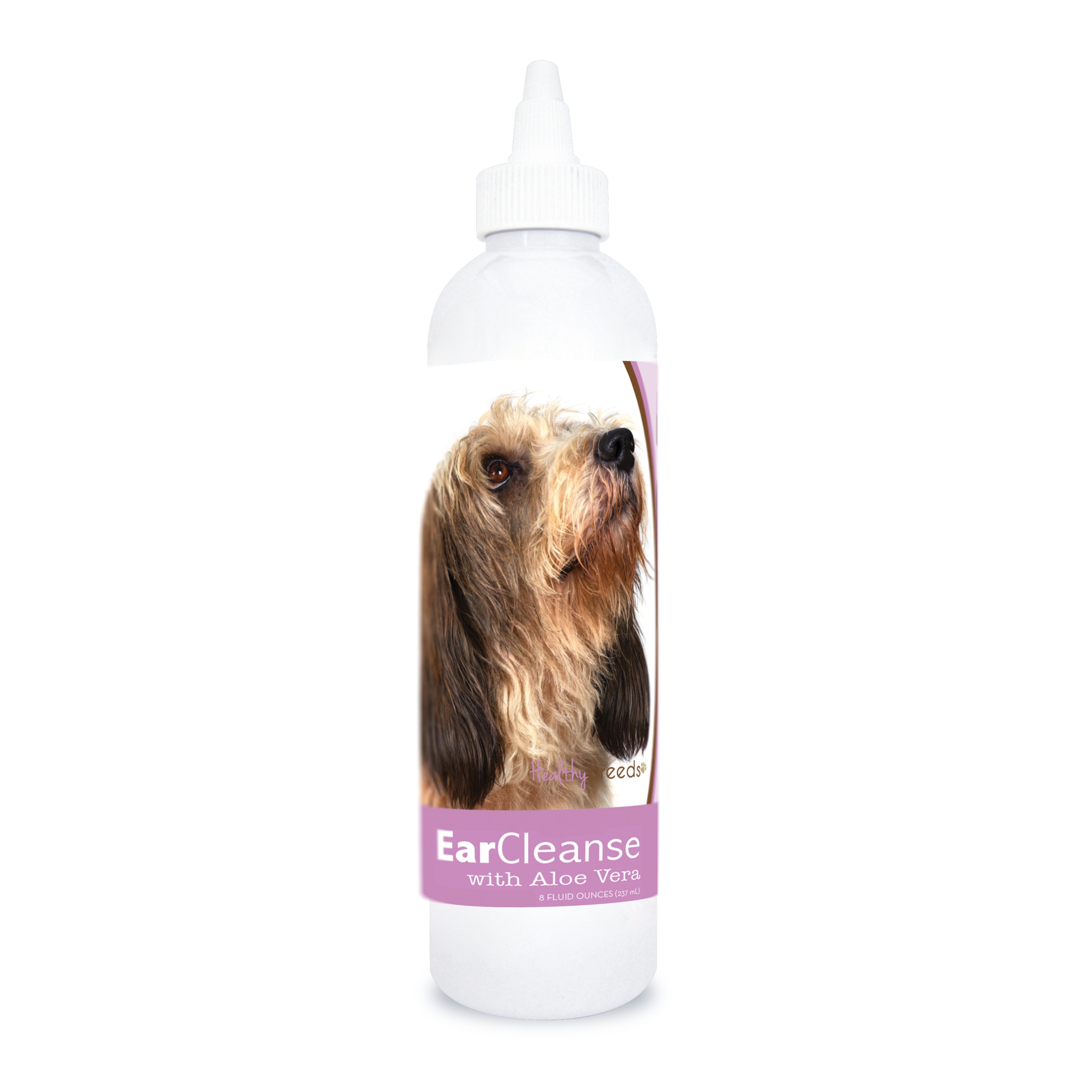 Petits Bassets Griffons Vendeen Ear Cleanse with Aloe Vera Sweet Pea and Vanilla 8 oz