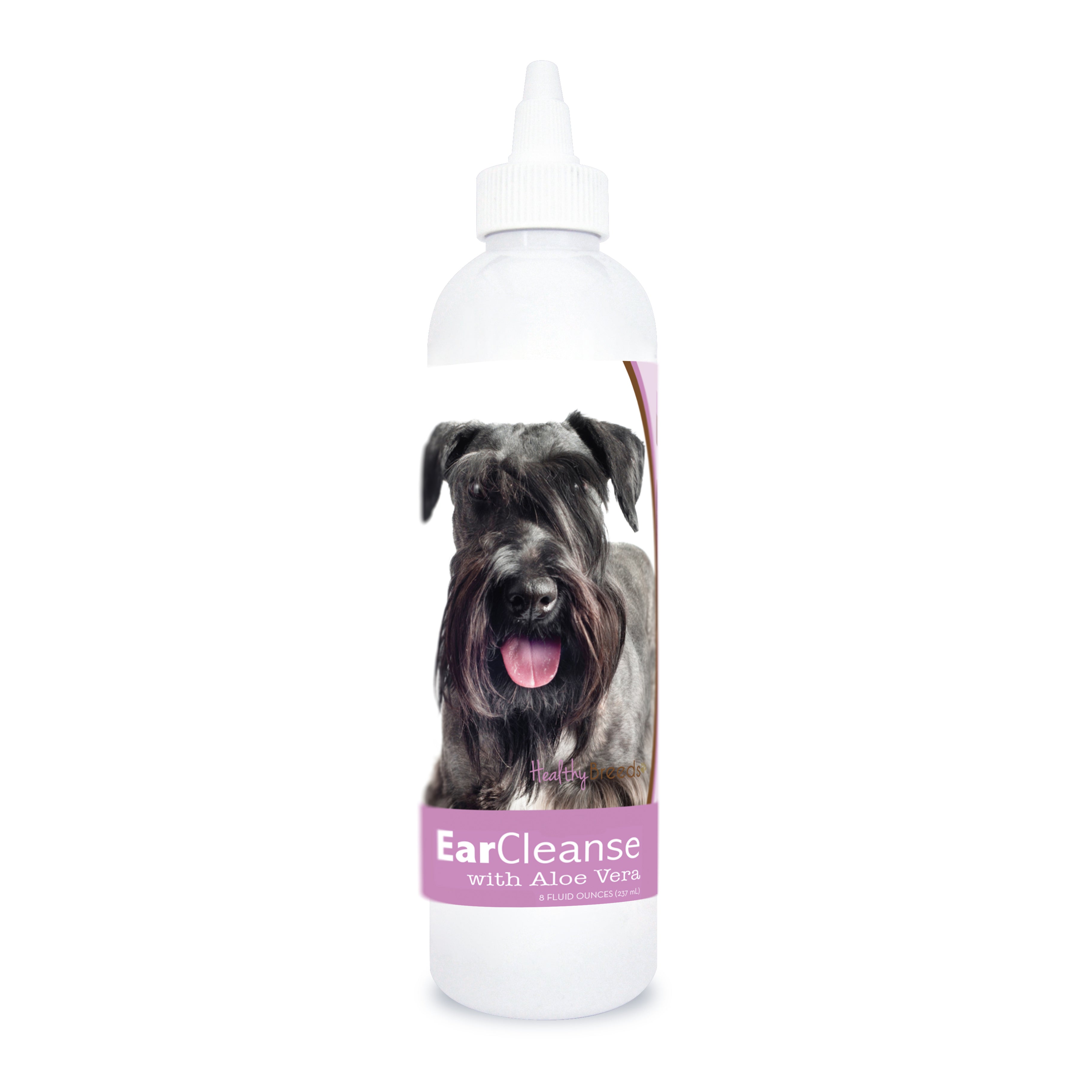 Cesky Terrier Ear Cleanse with Aloe Vera Sweet Pea and Vanilla 8 oz