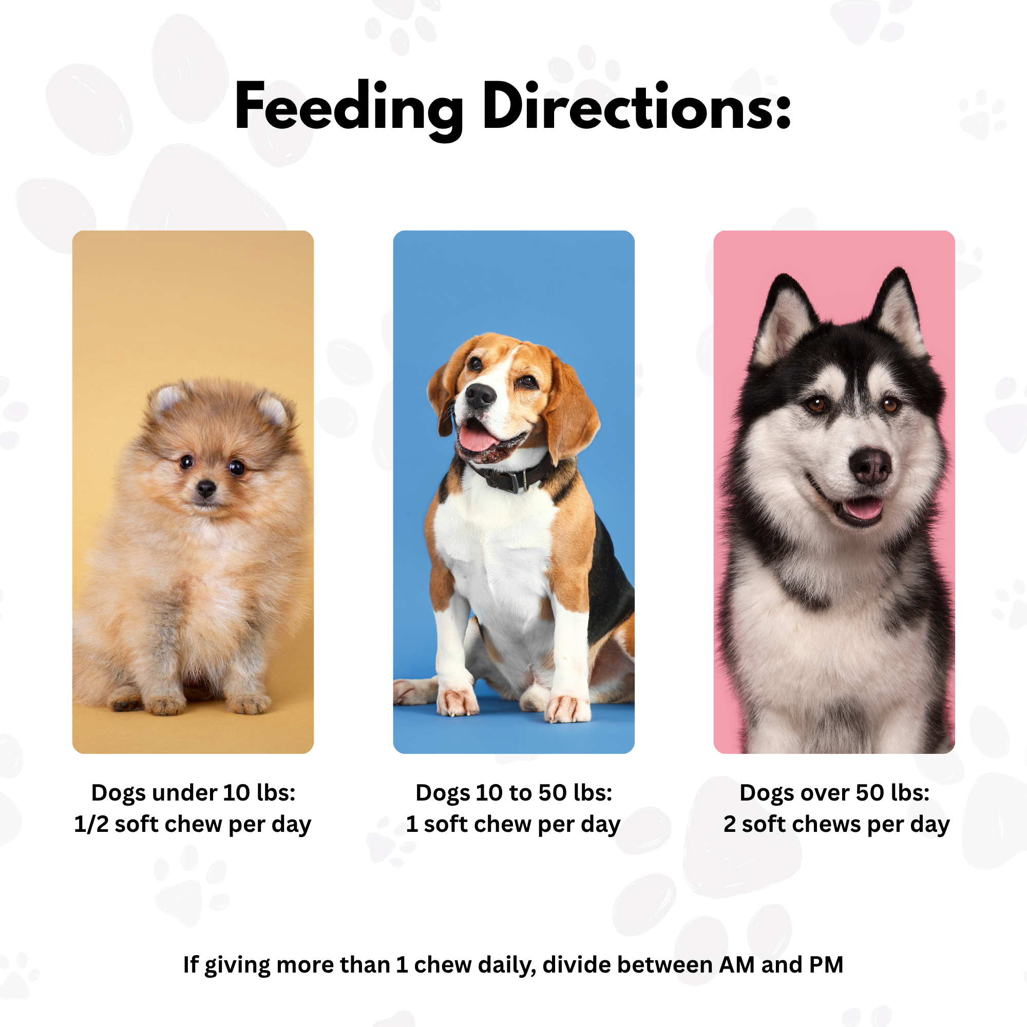 Clumber Spaniel Multi-Vitamin Soft Chews 60 Count