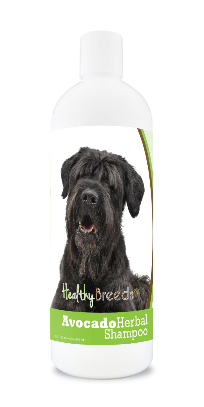Black Russian Terrier Avocado Herbal Dog Shampoo 16 oz