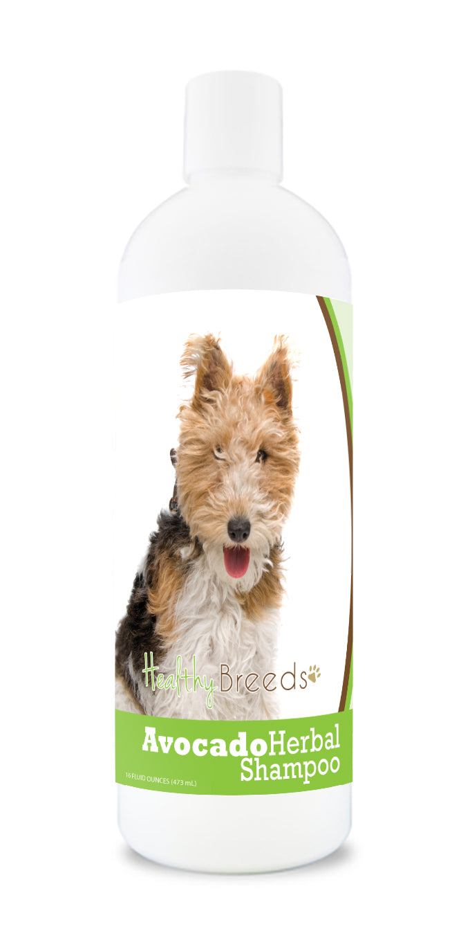 Wire Fox Terrier Avocado Herbal Dog Shampoo 16 oz