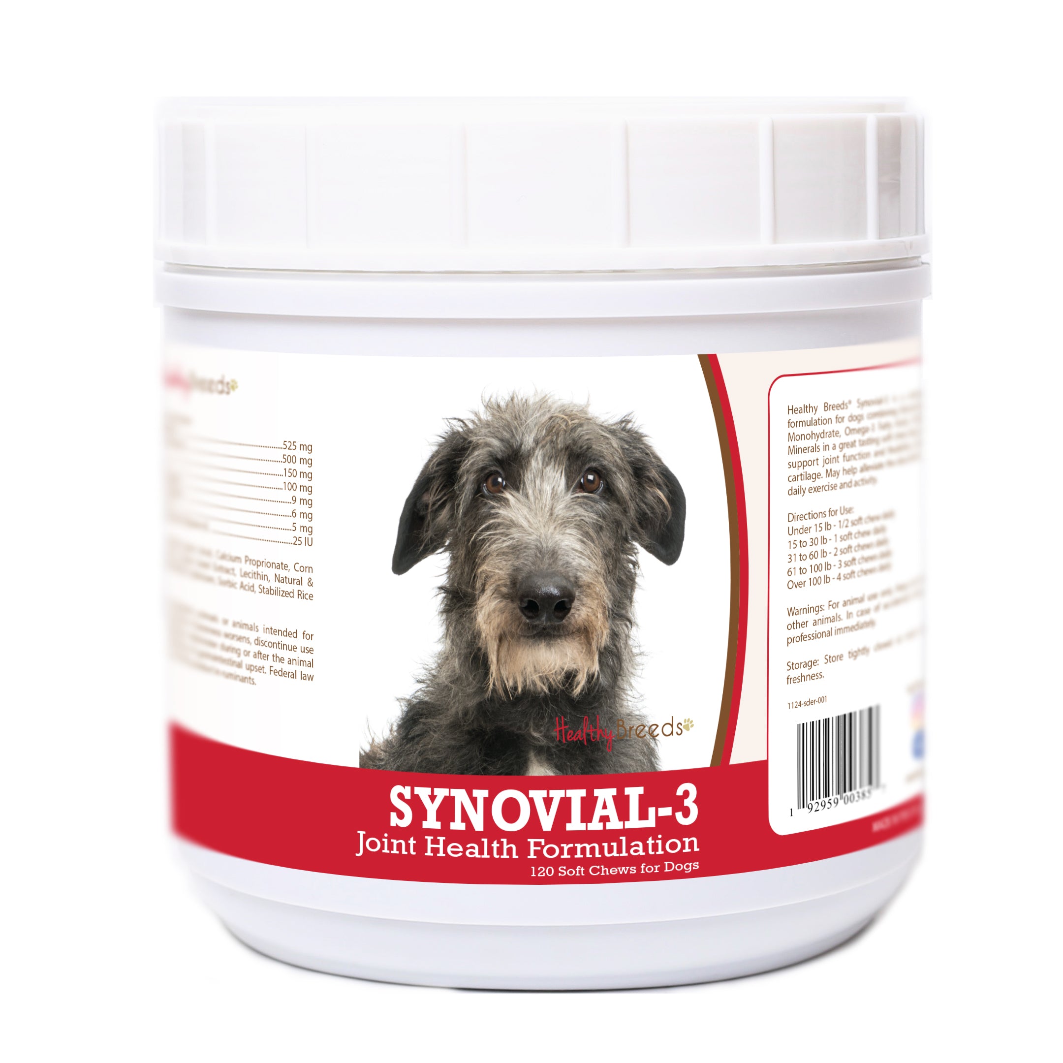 Scottish Deerhound Synovial-3 Joint Health Formulation Soft Chews 120 Count