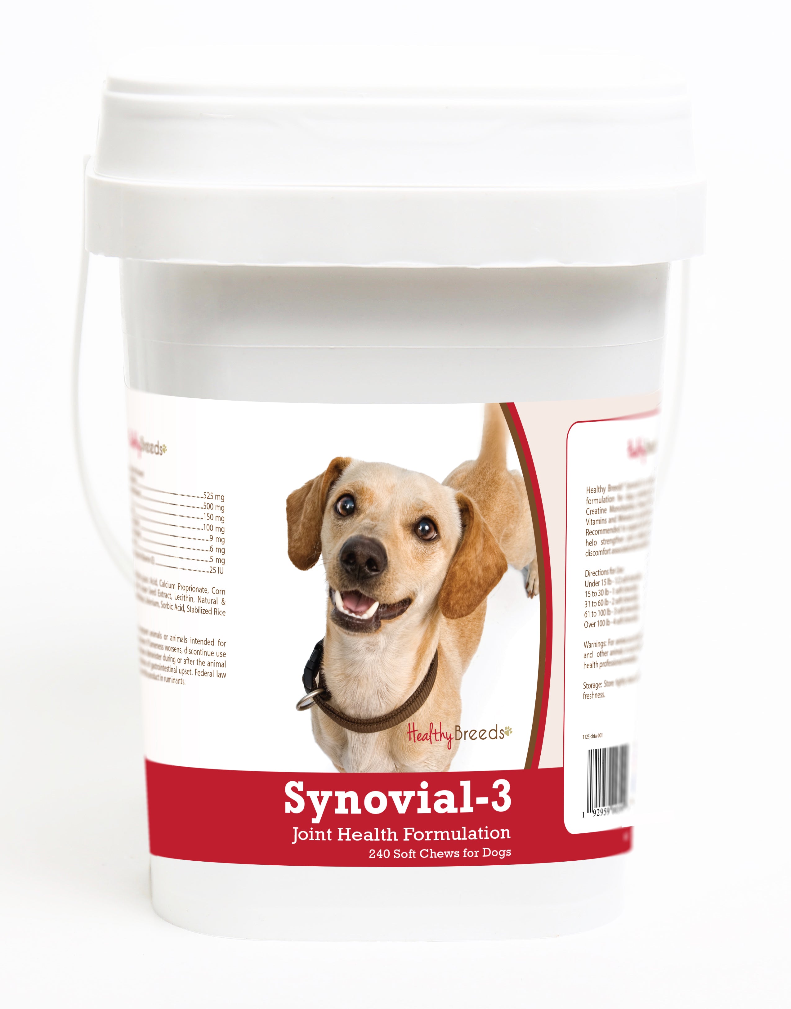 Chiweenie Synovial-3 Joint Health Formulation Soft Chews 240 Count
