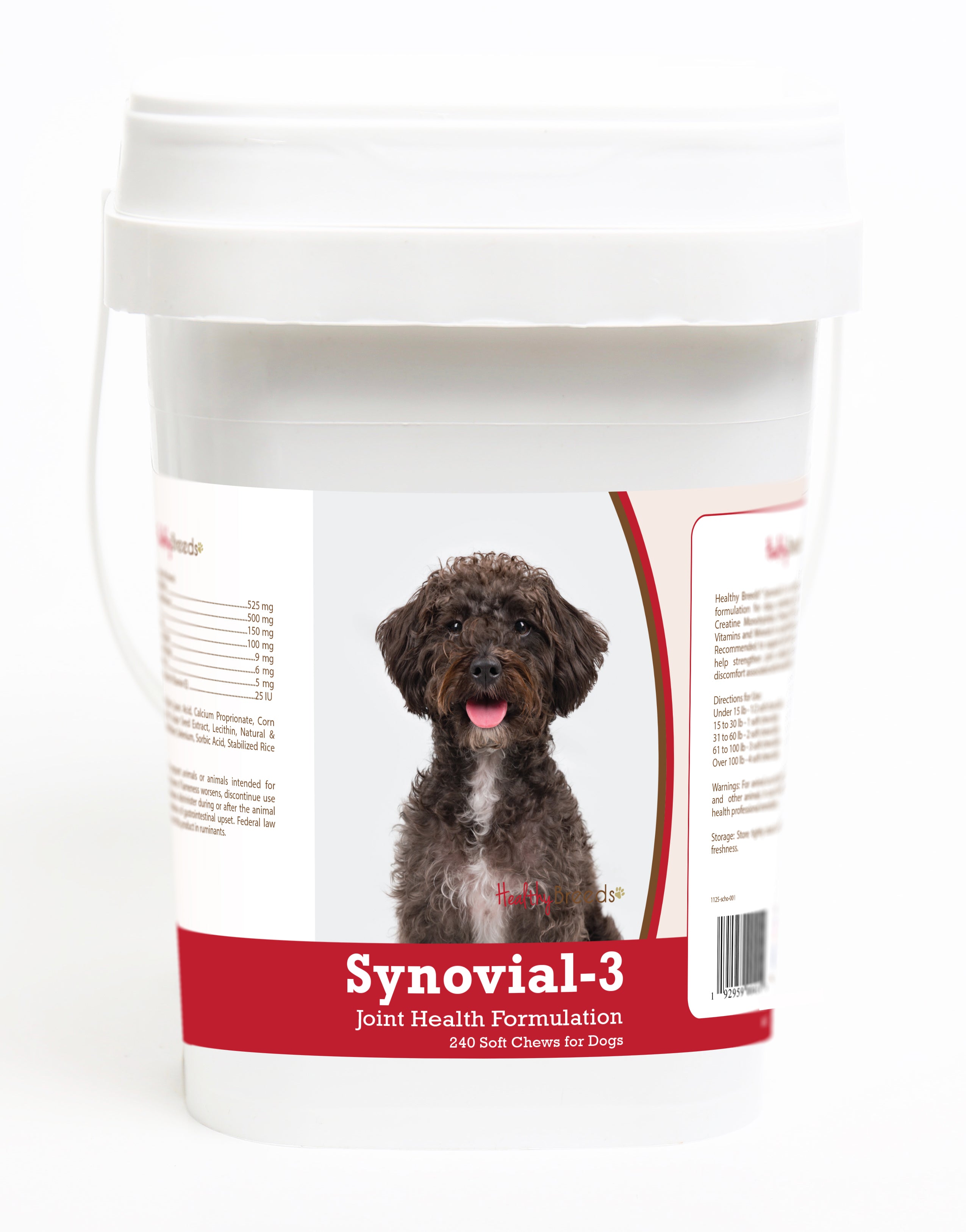 Schnoodle Synovial-3 Joint Health Formulation Soft Chews 240 Count