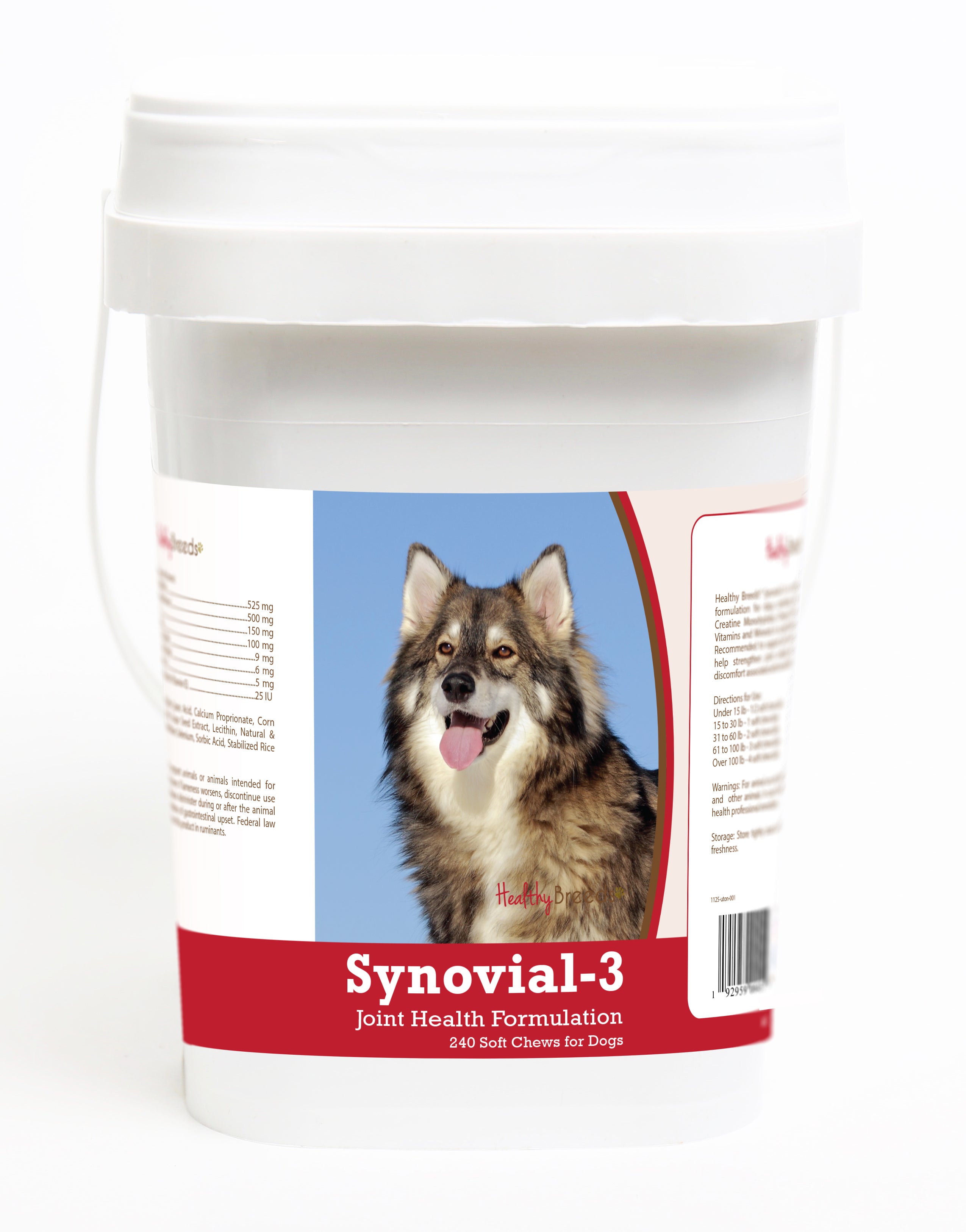 Utonagan Synovial-3 Joint Health Formulation Soft Chews 240 Count