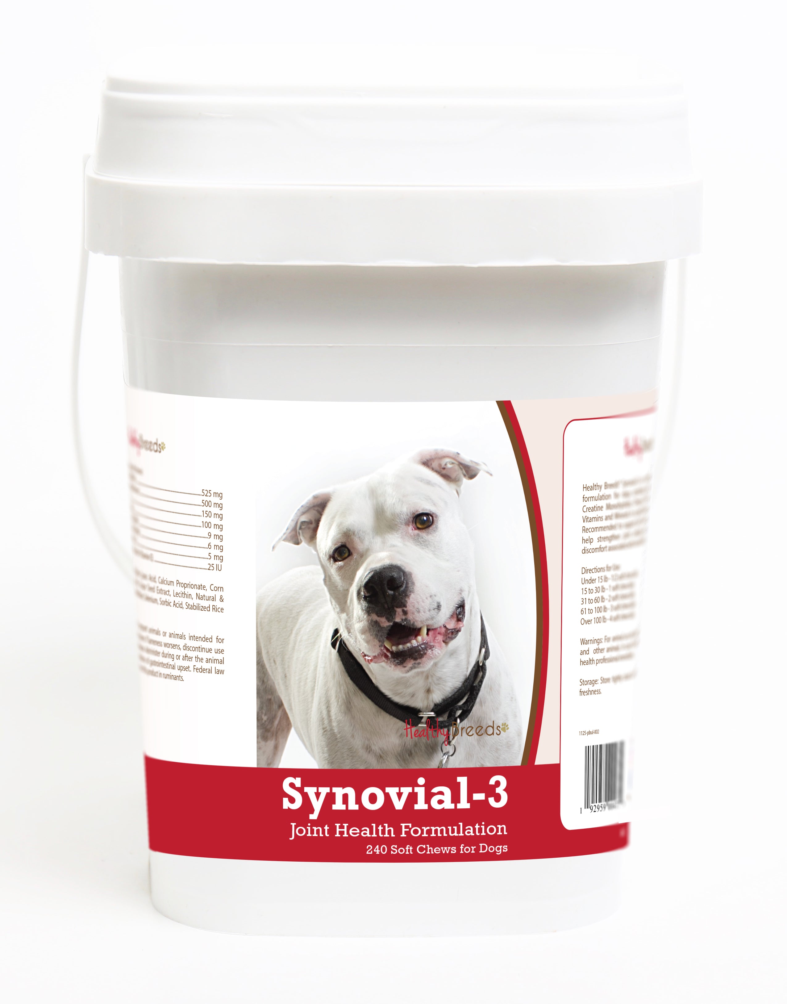 Pit Bull Synovial-3 Joint Health Formulation Soft Chews 240 Count