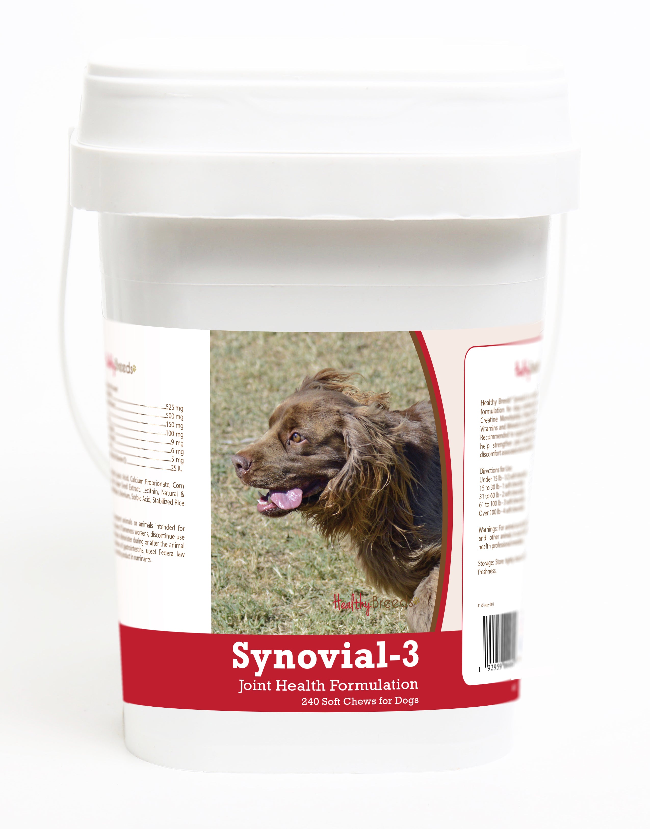 Sussex Spaniel Synovial-3 Joint Health Formulation Soft Chews 240 Count