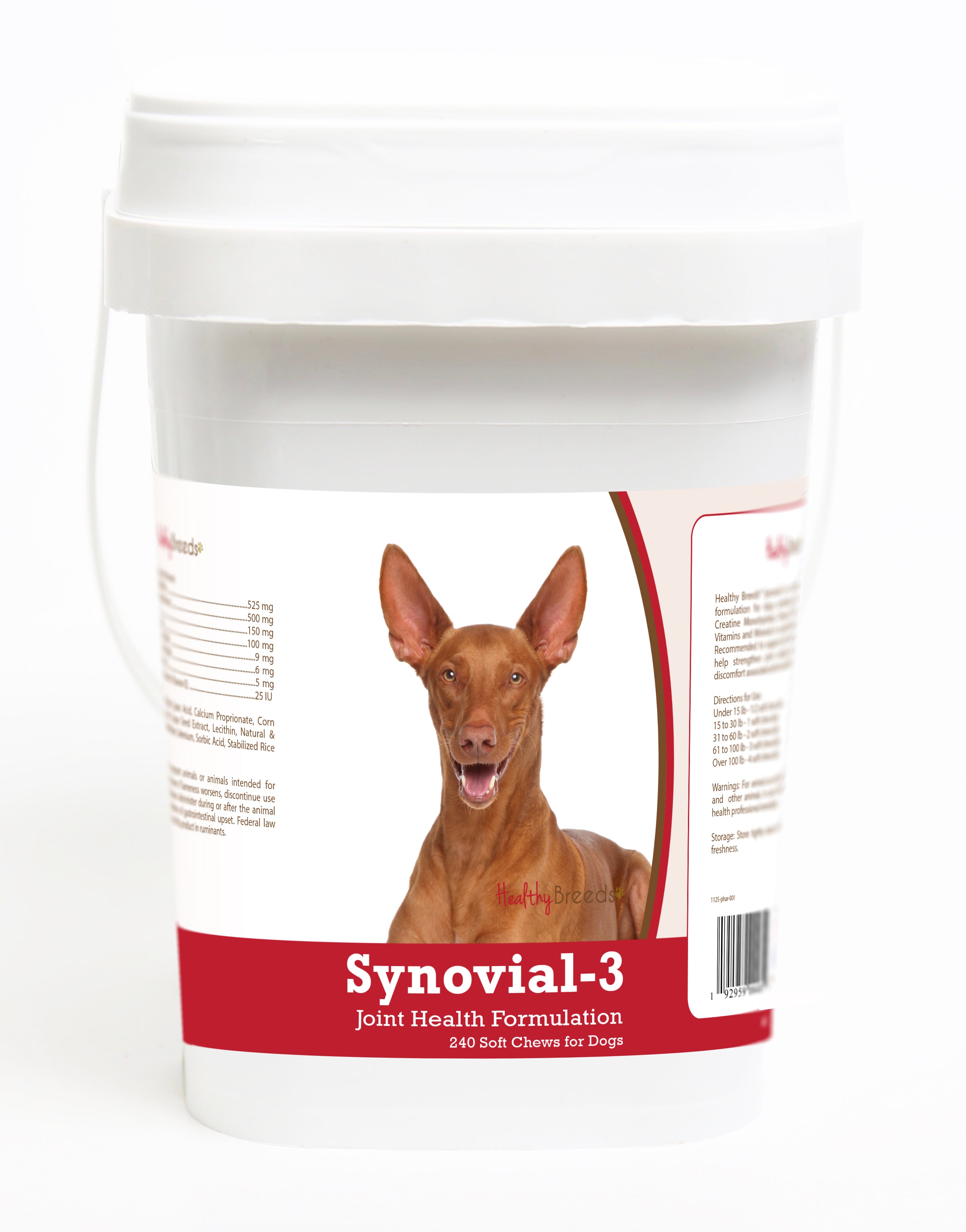 Pharaoh Hound Synovial-3 Joint Health Formulation Soft Chews 240 Count