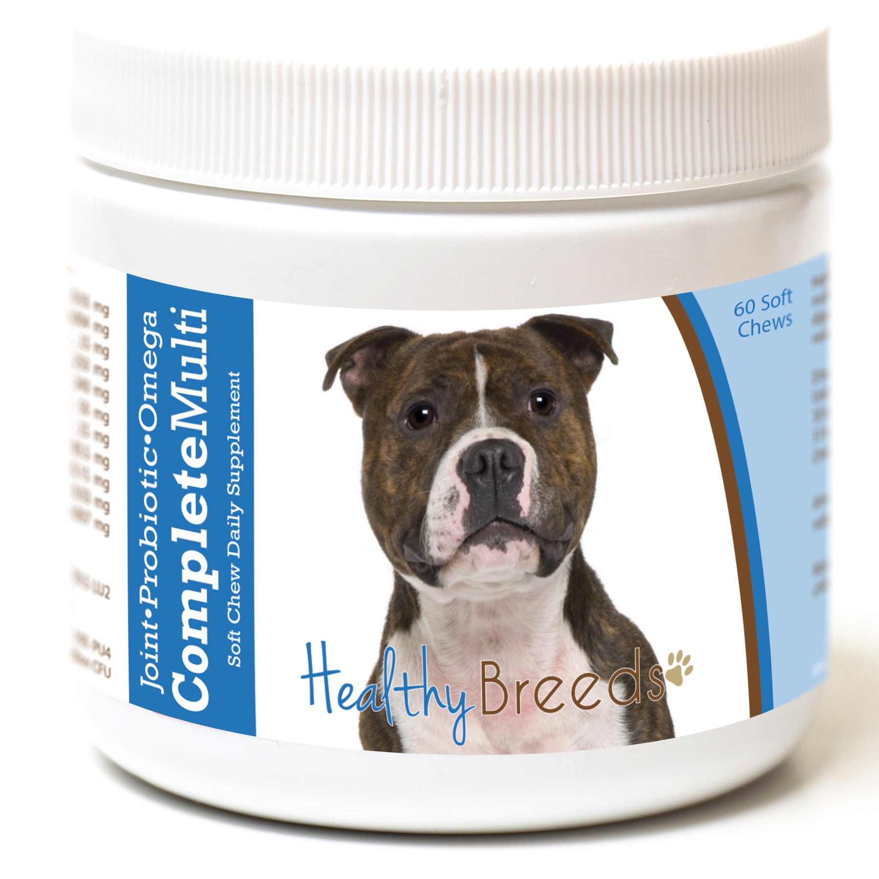 Staffordshire Bull Terrier All In One Multivitamin Soft Chew 60 Count