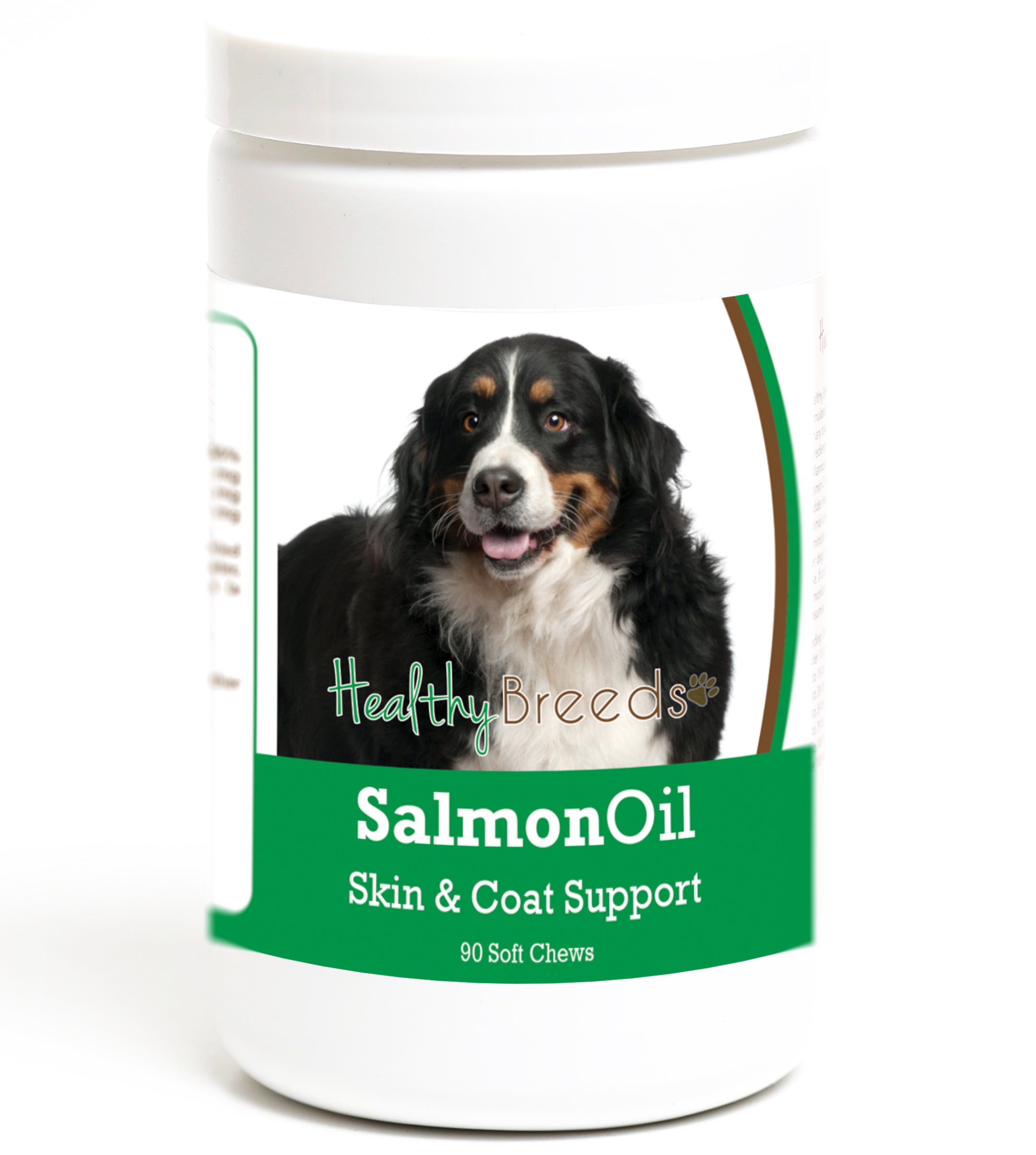Bernese Mountain Dog Salmon Oil Soft Chews 90 Count