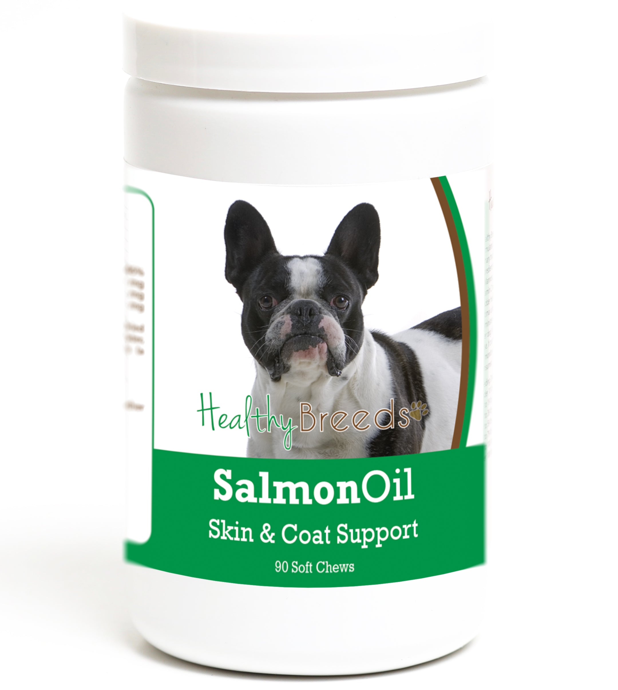 French Bulldog Salmon Oil Soft Chews 90 Count