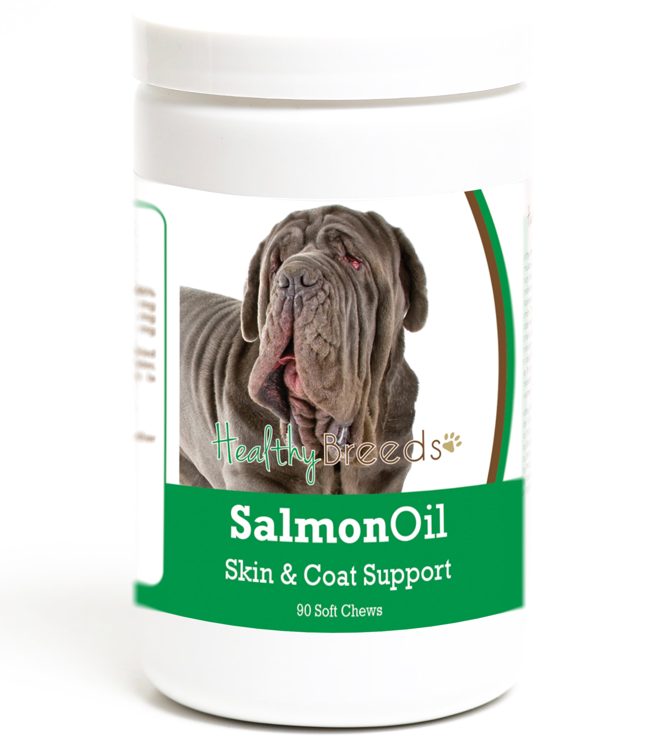 Neapolitan Mastiff Salmon Oil Soft Chews 90 Count